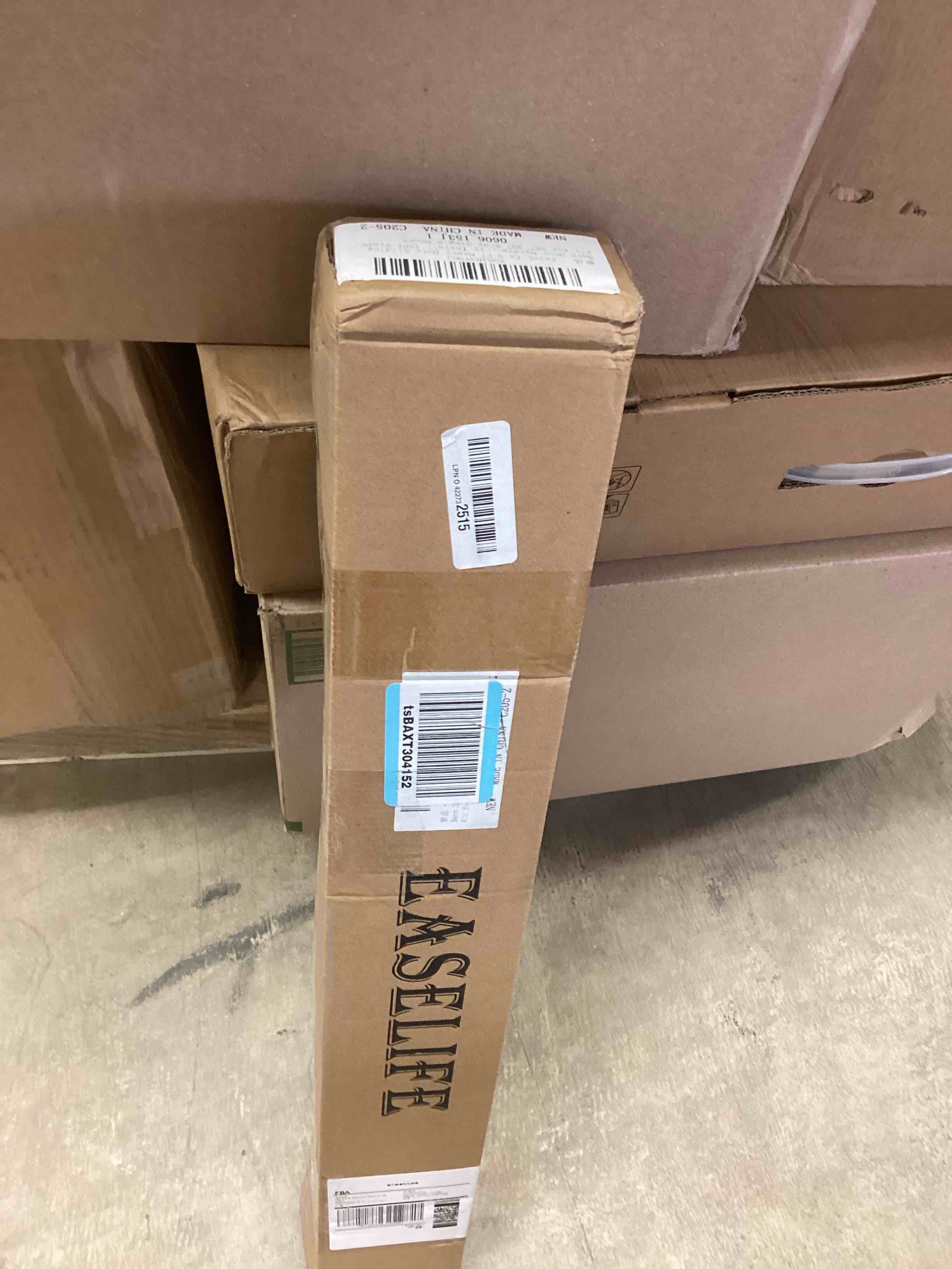 Condition photo showing New/Like New for EaseLife 5 FT Heavy Duty Sliding Barn Door Hardware Track Kit,Straight Pulley,Slide Smoothly Quietly,Easy Install (5FT Track Kit for 26"~30" Wide Single Door) 5FT- Single door kit