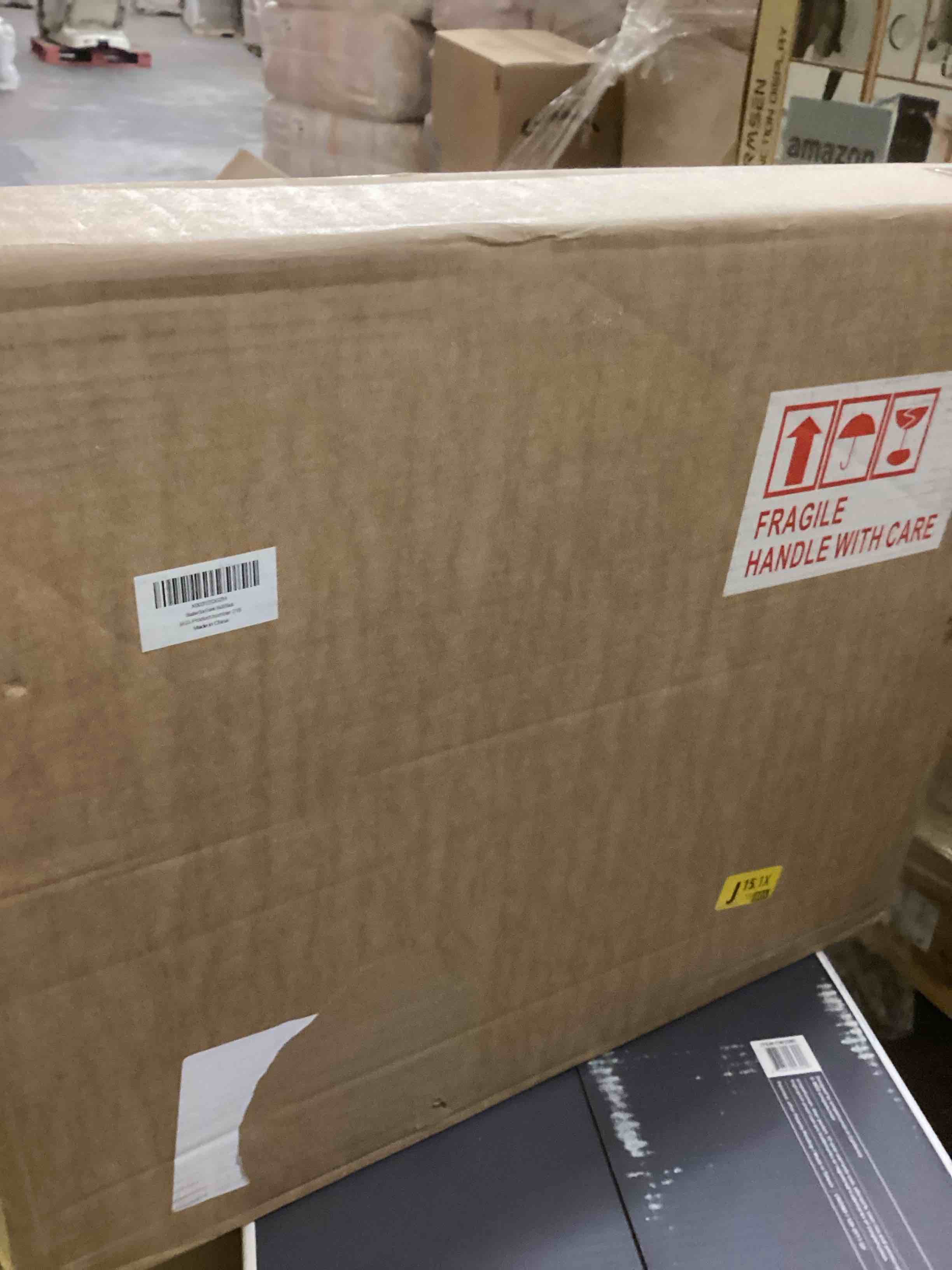 Condition photo showing New/Like New for 16x20 Large Shadow Box Frame, Jersey Frame Display Case with Grade A Natural Pine Wood Acrylic Front and Metal Hanger Shadowbox Frame Display Depth of 1", Black 16x20 Classic Black