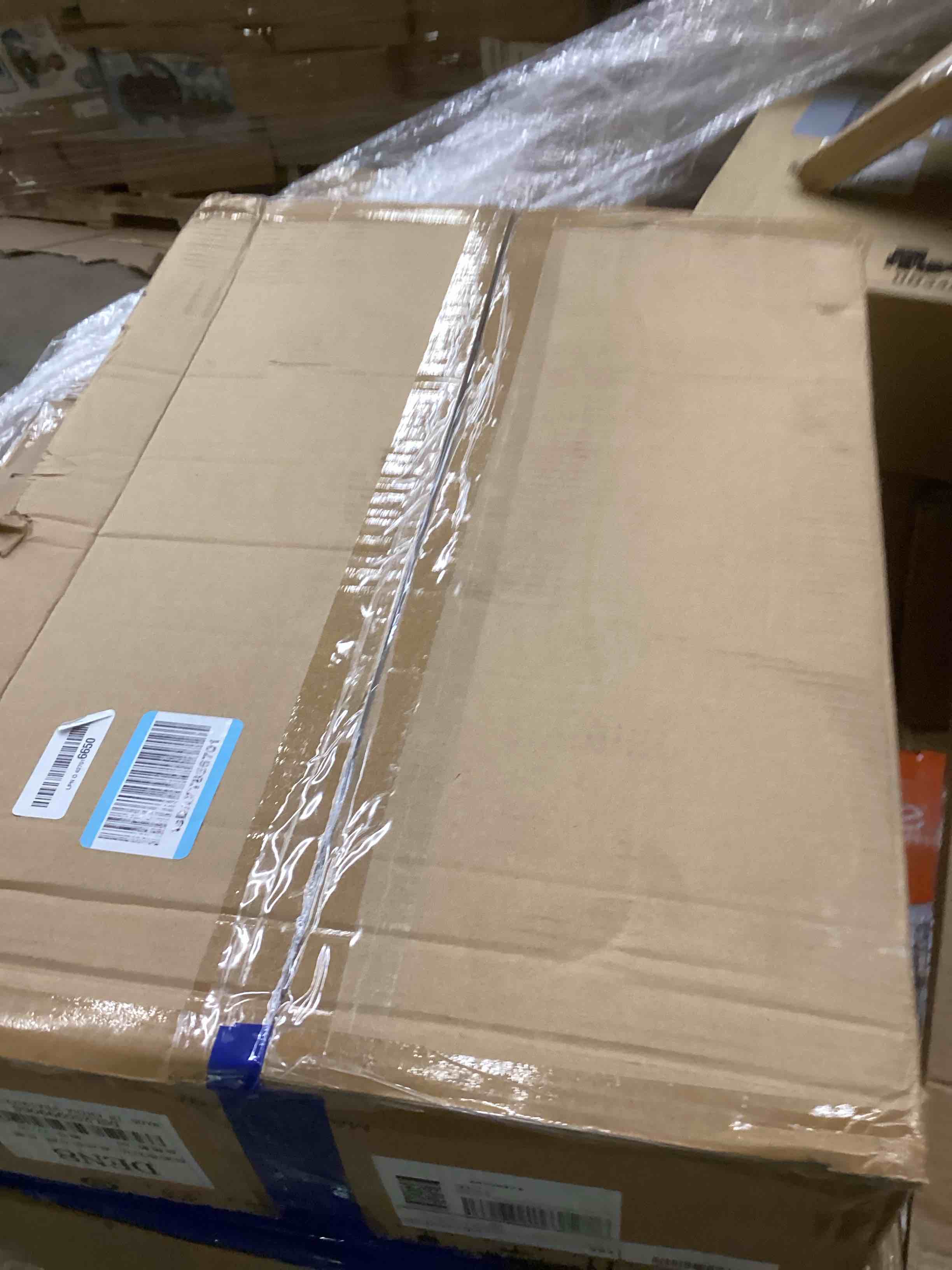 Condition photo showing New/Like New for XXXL Stainless Steel Litter Box with Lid, Front Entry Top Exit, Extra Large Metal Cat Litter Box with 5 Pulleys, Maine Coon Cats, with Litter Scoop & Litter Mat, Anti-Odor, Anti-Leakage & Non-Stick Grey