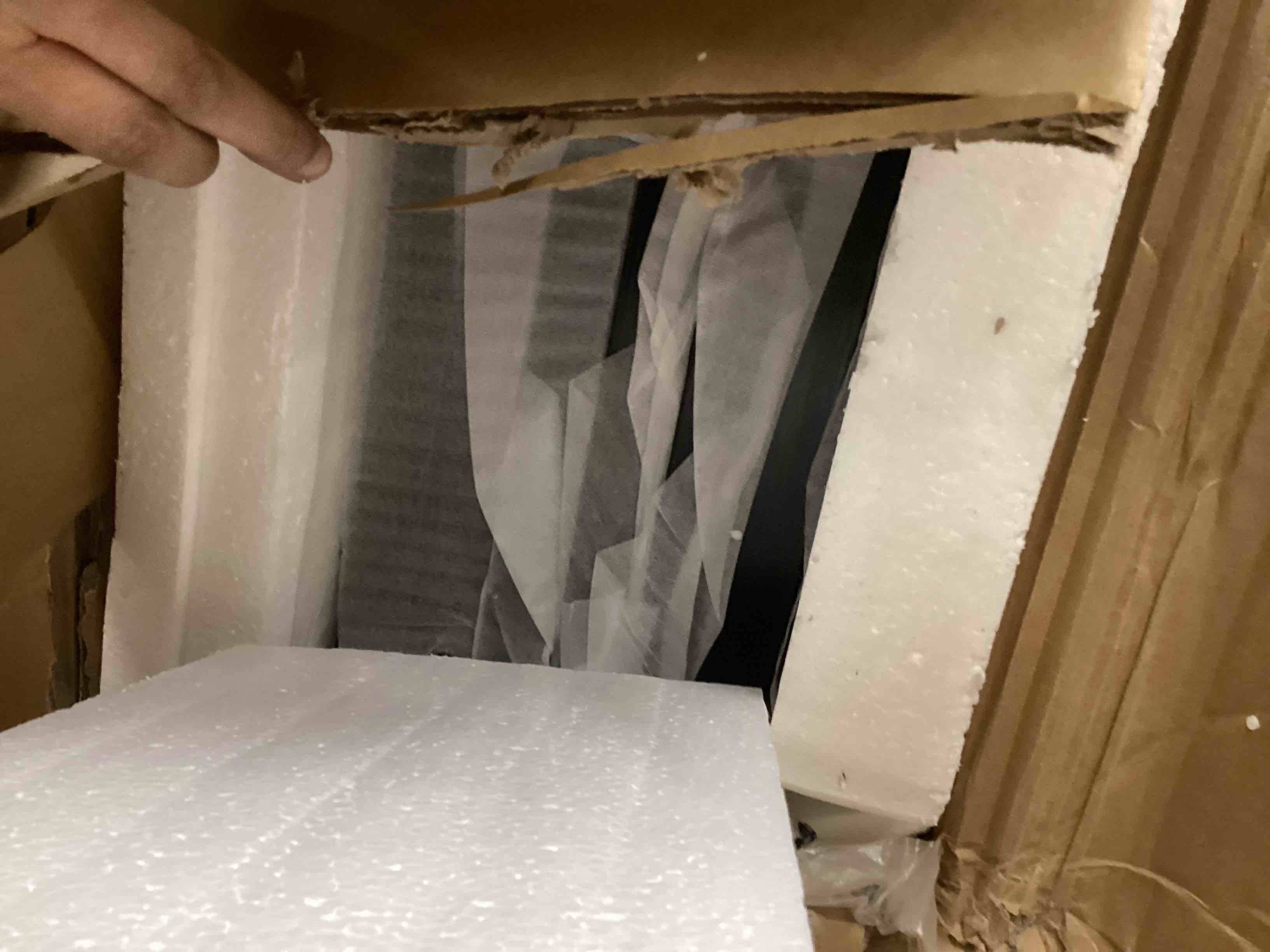 Condition photo showing Good Condition for HSH 6 Tier Tall Bookshelf, Metal Wood Vertical Display Book Shelf, Industrial 6 Shelf Bookcases and Book Shelves Storage Rack, Large Open Book Case for Bedroom Living Room Office, Black 