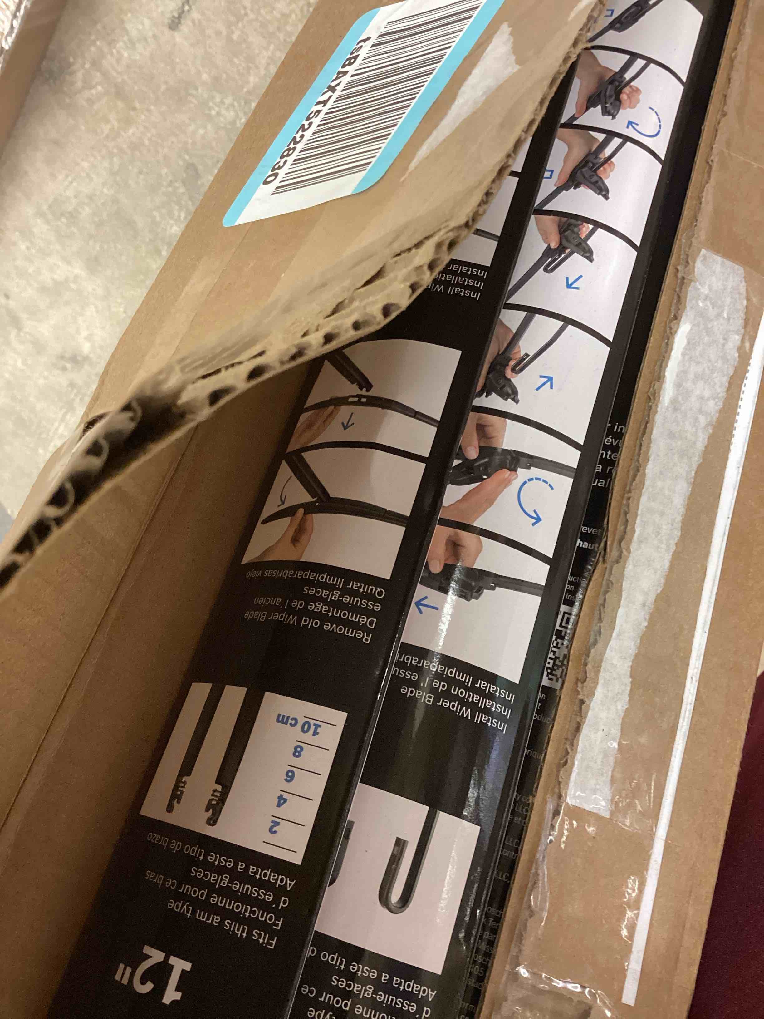 Condition photo showing New/Like New for BOSCH B36006 360 Complete Vehicle Wiper Blade Replacement - Includes Front Beam Blades (Pair) + Rear Wiper Blade (1) - 26"/20"/12" Front (26" & 20") + Rear (12") 360 Combo Pack (Front + Rear)