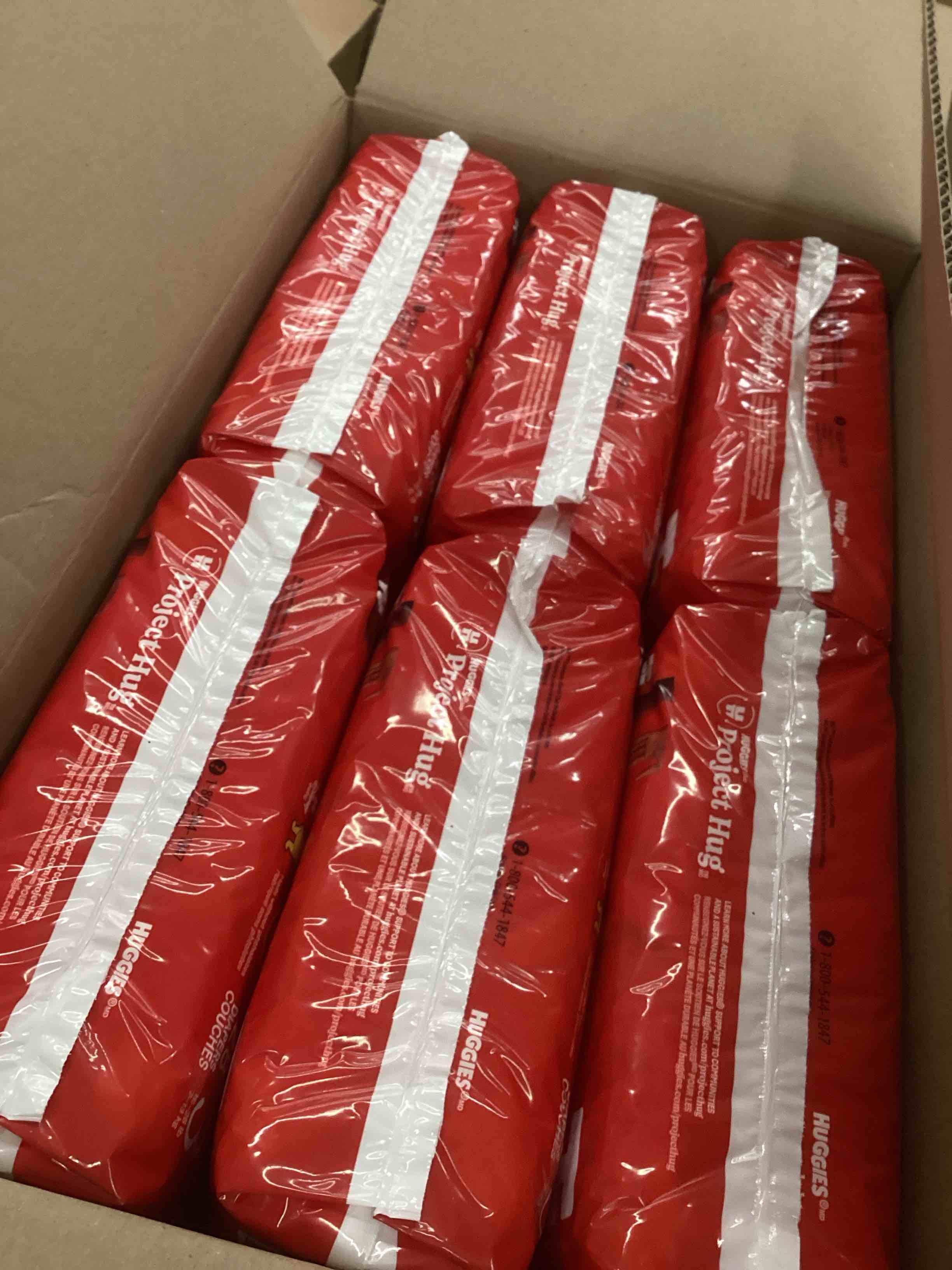 Condition photo showing New/Like New for Huggies Little Snugglers Disposable Diapers - Size 3 - 168ct