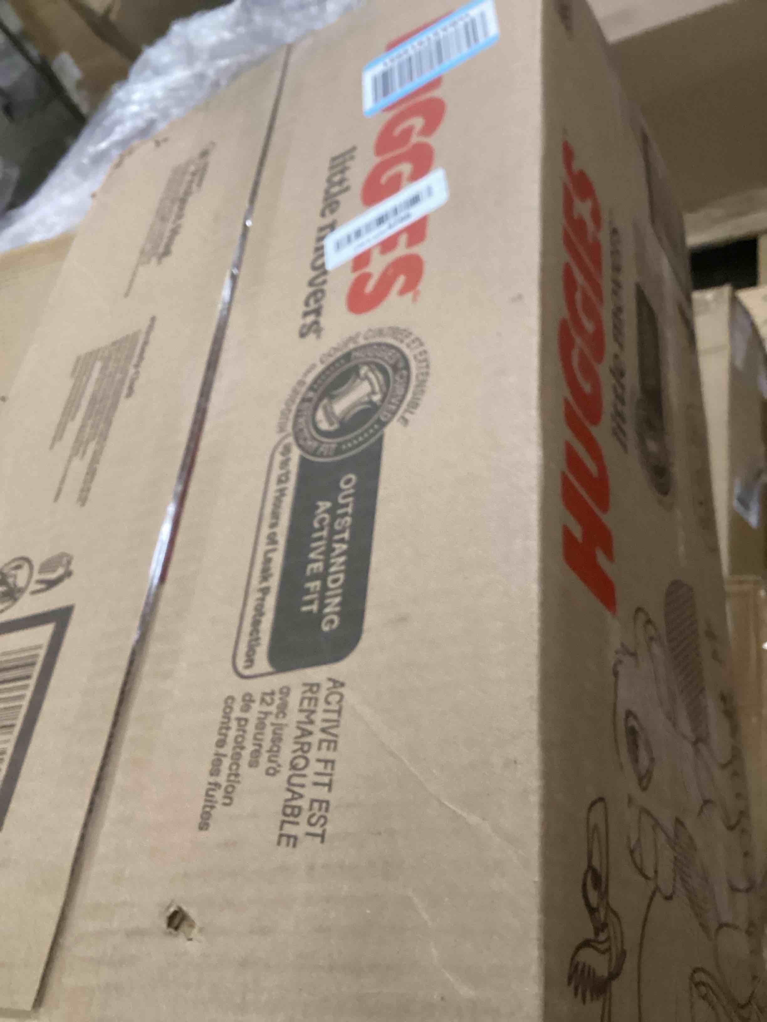 Condition photo showing New/Like New for Huggies Little Movers Disposable Diapers - Econ+ Pack - Size 4 - 150ct