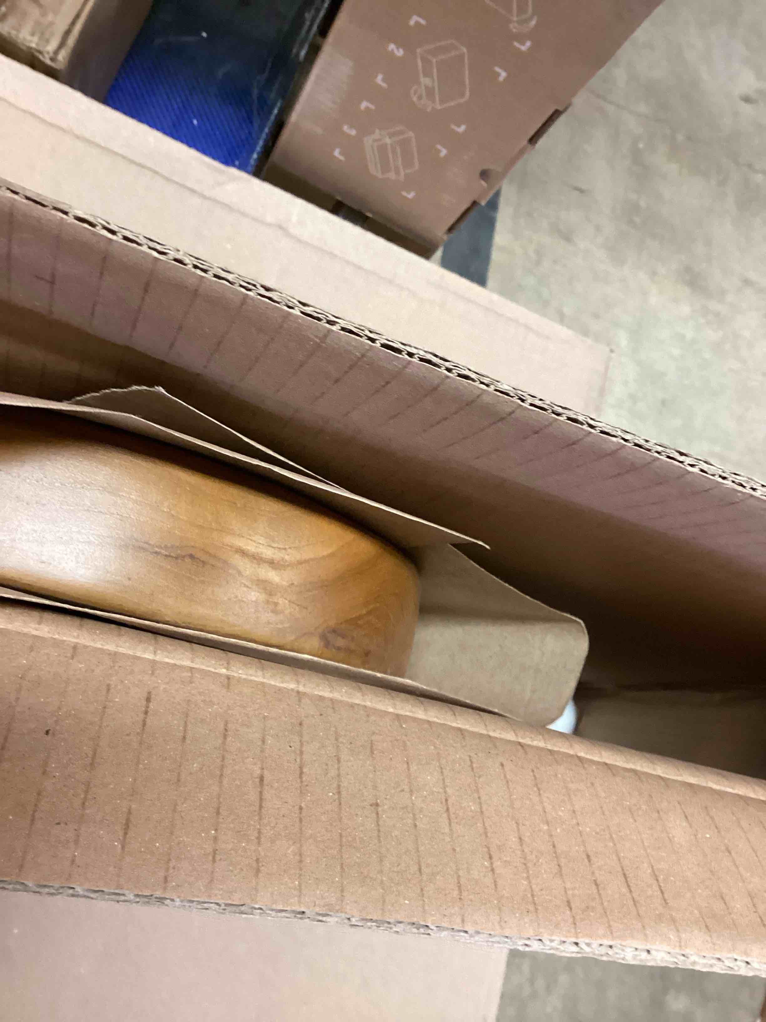 Condition photo showing Good Condition for Teak Wood 9" Round Plant Stand |Dip Dyed Plant Stand |Accent Stool |Milking Stool |Bath Stool |Small Side Table (16" Tall White)