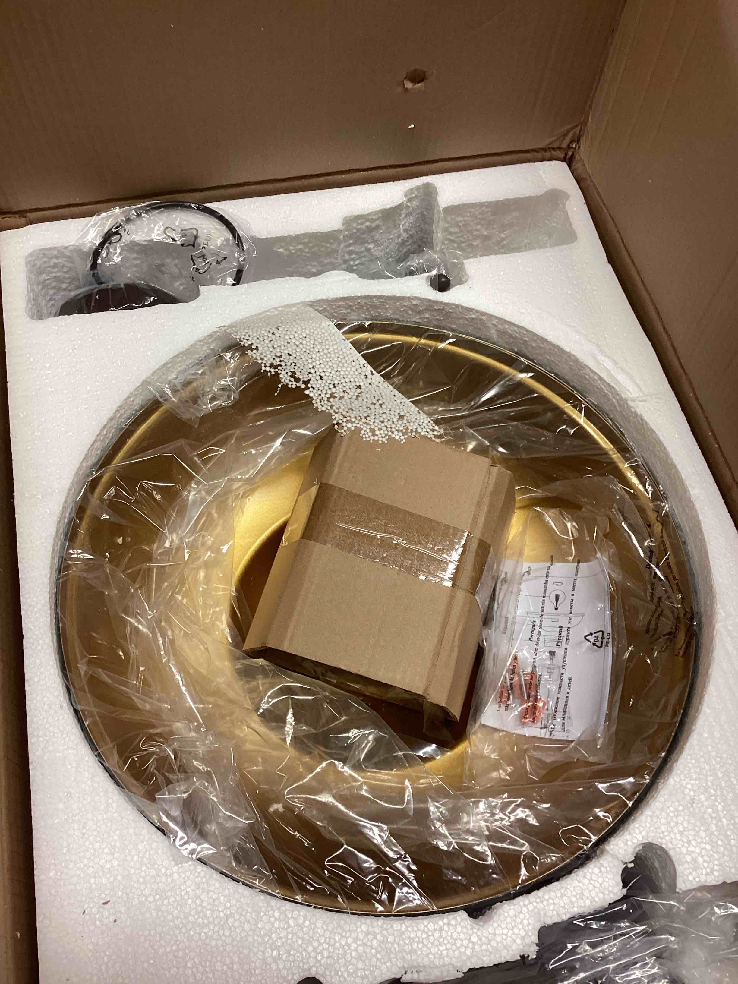 Condition photo showing Good Condition for zeyu 2 Pack Large Kitchen Pendant Lights 17.7 Inch, Farmhouse Industrial Metal Dome Pendant Light for Dining Room, Oil Rubbed Bronze Finish, 016-1M-2PK ORB Oil-Rubbed Bronze Large, 2 Pack