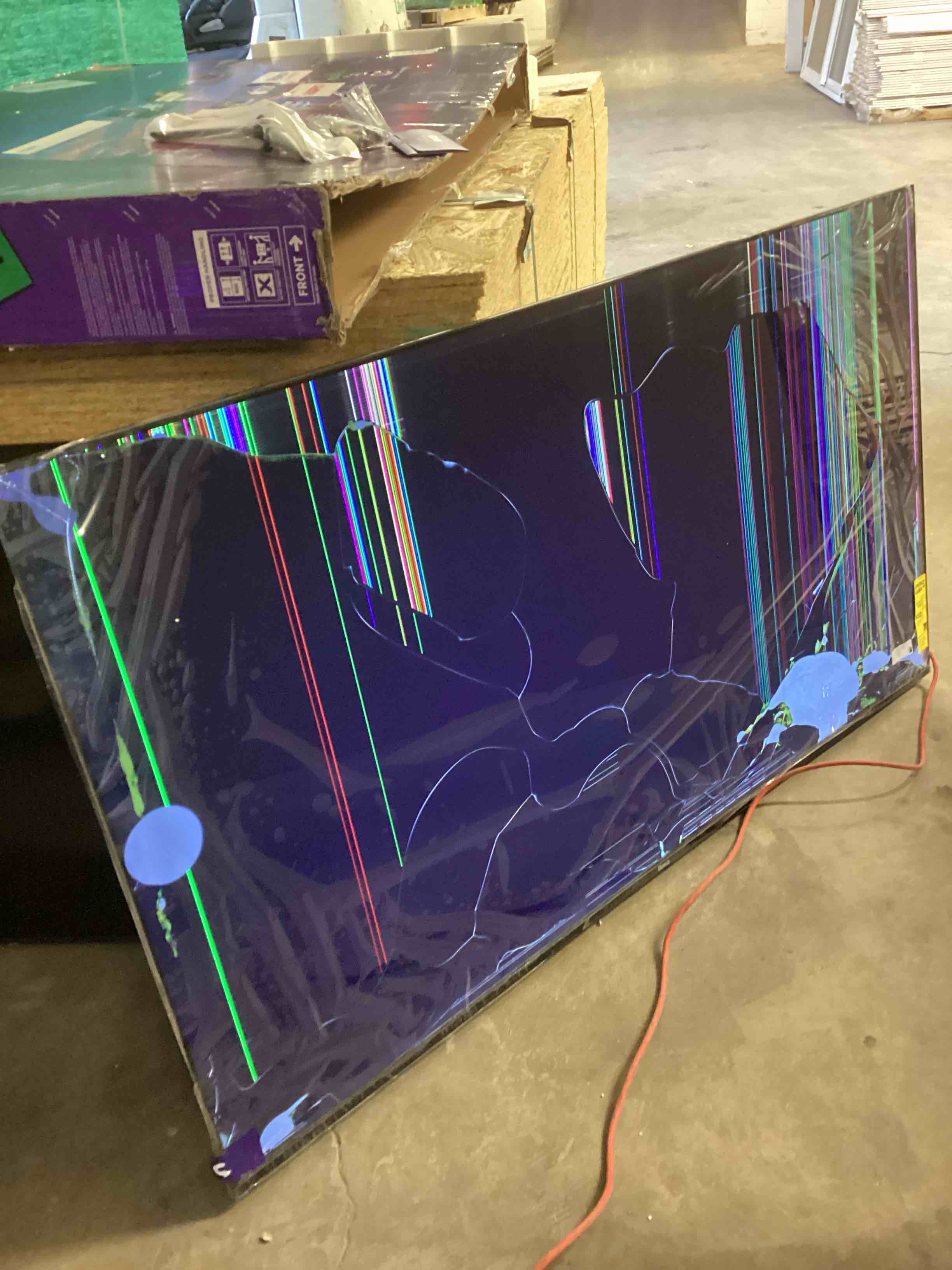 Condition photo showing As Is for Roku Smart TV 2025 – 65-Inch Select Series  4K HDR TV – Roku TV with Enhanced Voice Remote