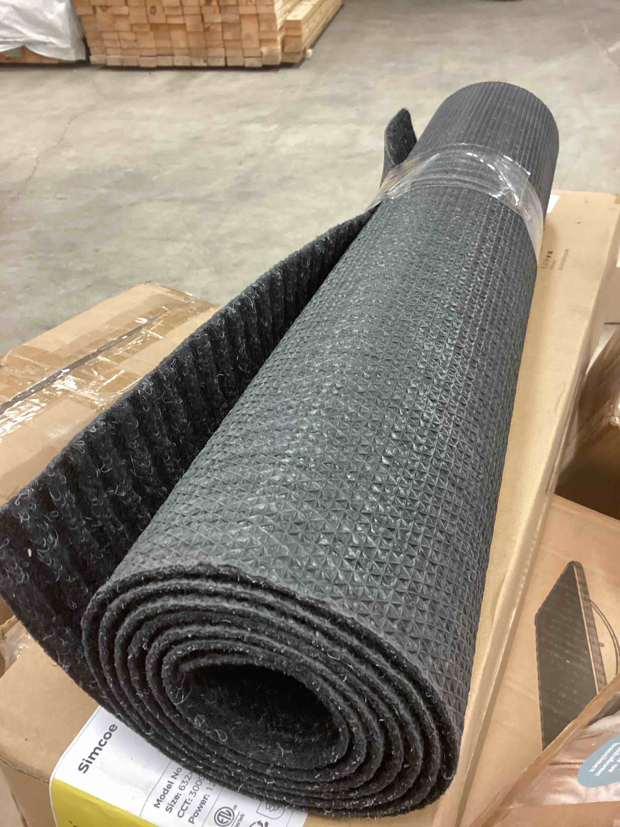 Condition photo showing Good Condition for ITINA Runner Rug About W3' x L10' Large Door Mat Welcome Carpet Roll Waterproof Rubber Back Area Rugs for Outdoor Indoor Entryway Home Office Business