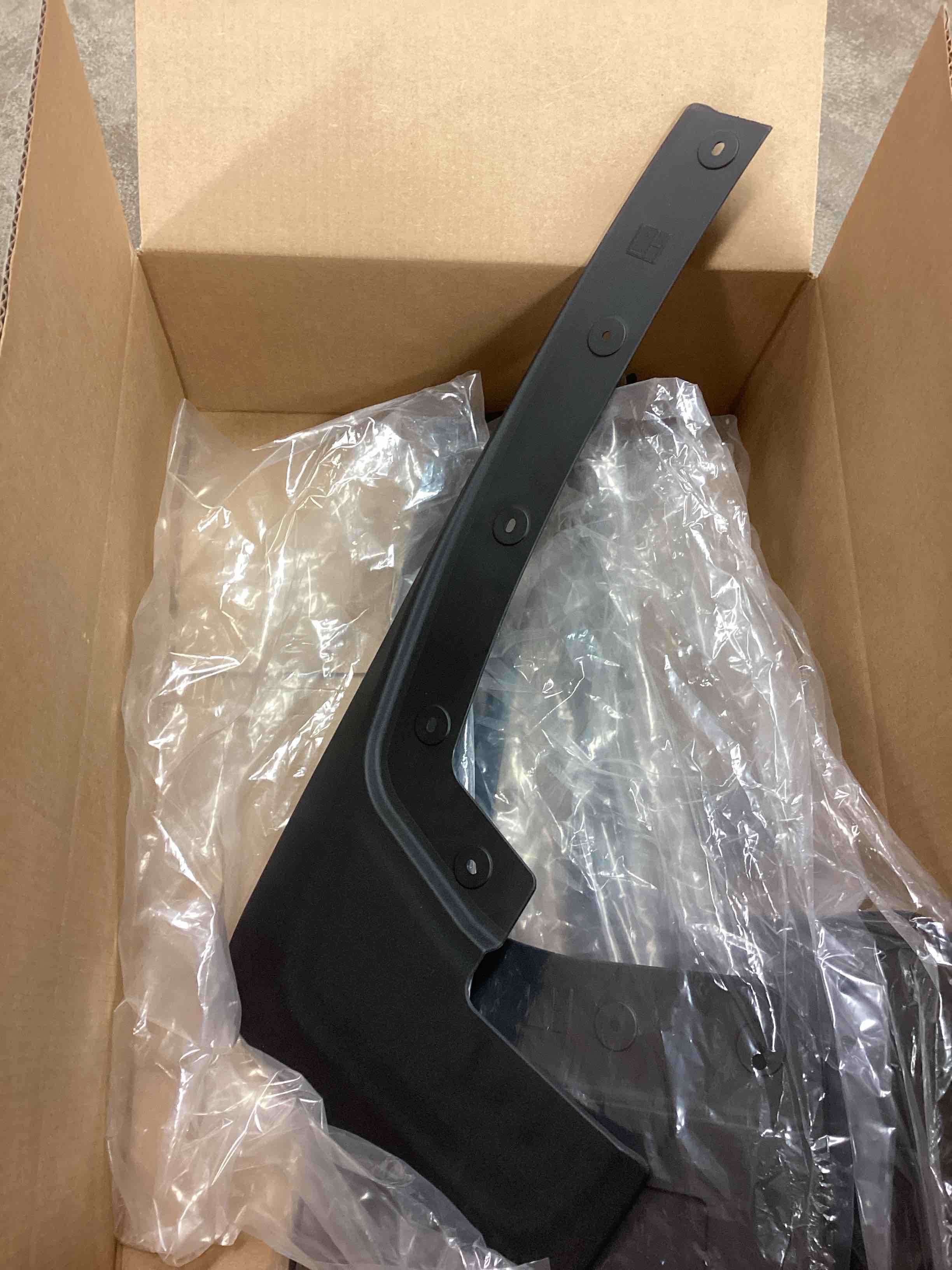 Condition photo showing New/Like New for Ford Front & Back Molded Black Splash Guards Kit Of Two For Left & Right Sides