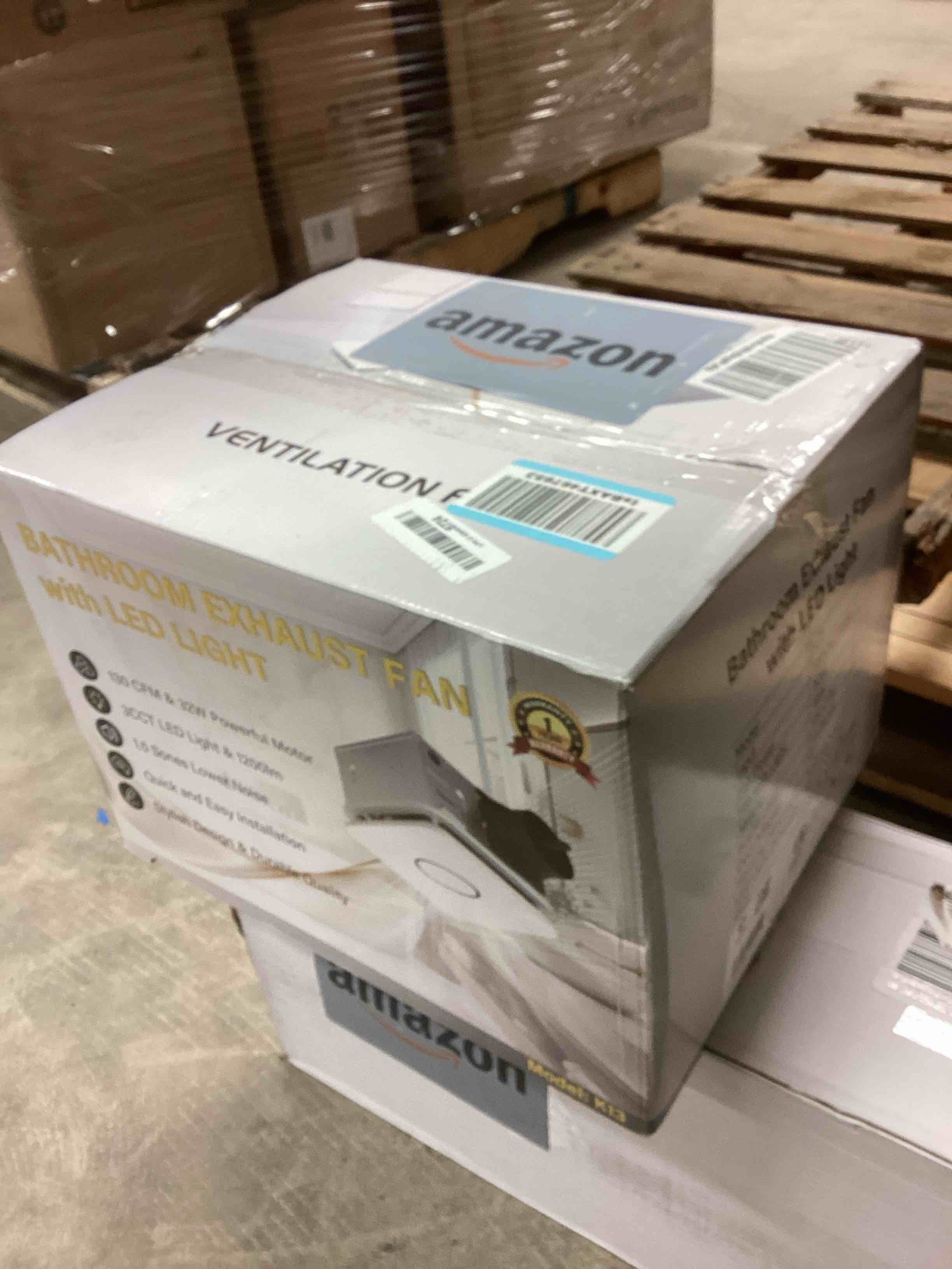 Condition photo showing Good Condition for 2-in-1 Bathroom Exhaust Fan with Light, 32W Vent Fan