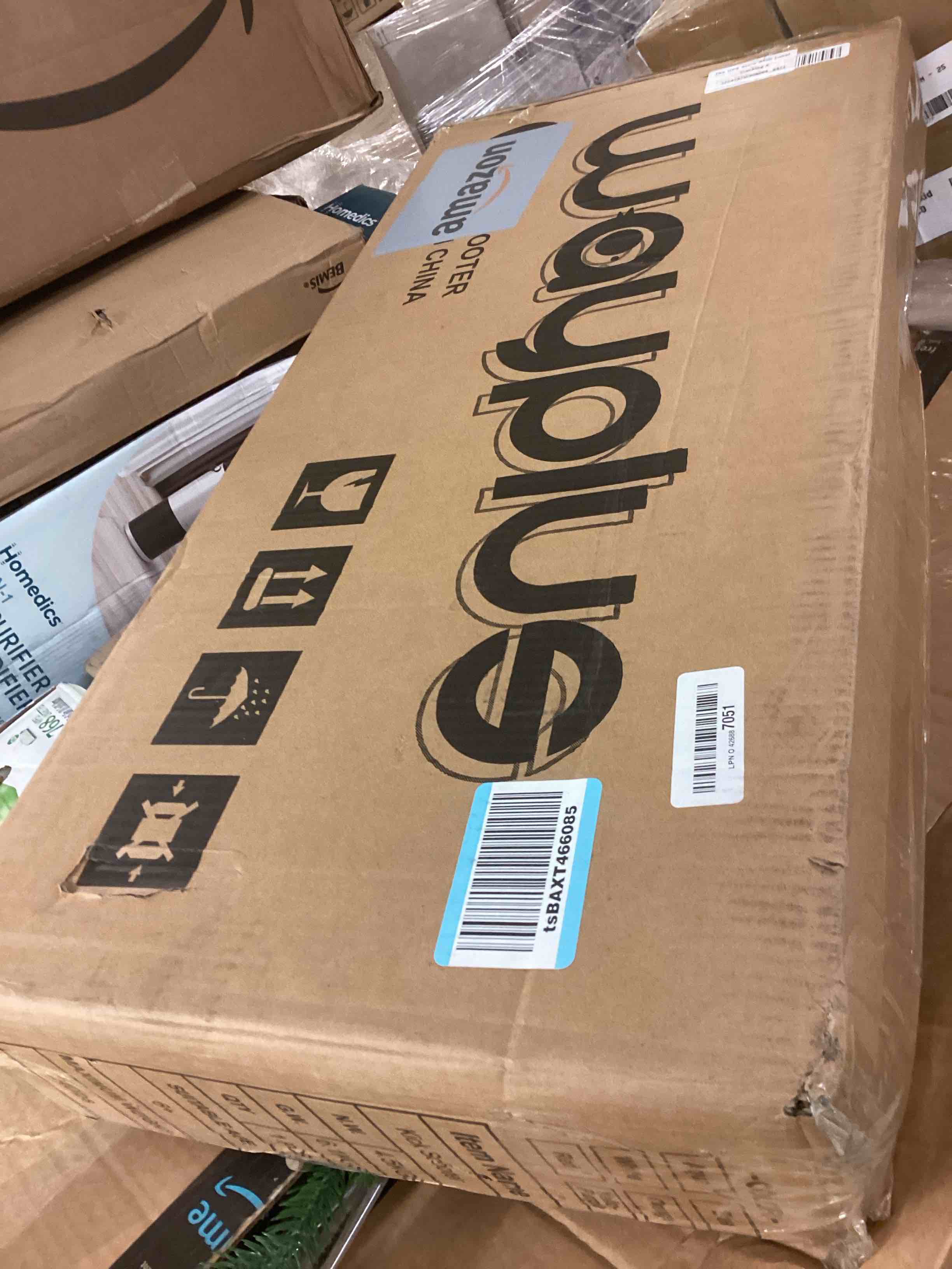 Condition photo showing New/Like New for Kick Scooter for Ages 6+,Kid, Teens & Adults. Max Load 240 LBS. Foldable, Lightweight, 8IN Big Wheels for Kids, Teen and Adults, 4 Adjustable Levels. Bearing ABEC9 Aquas