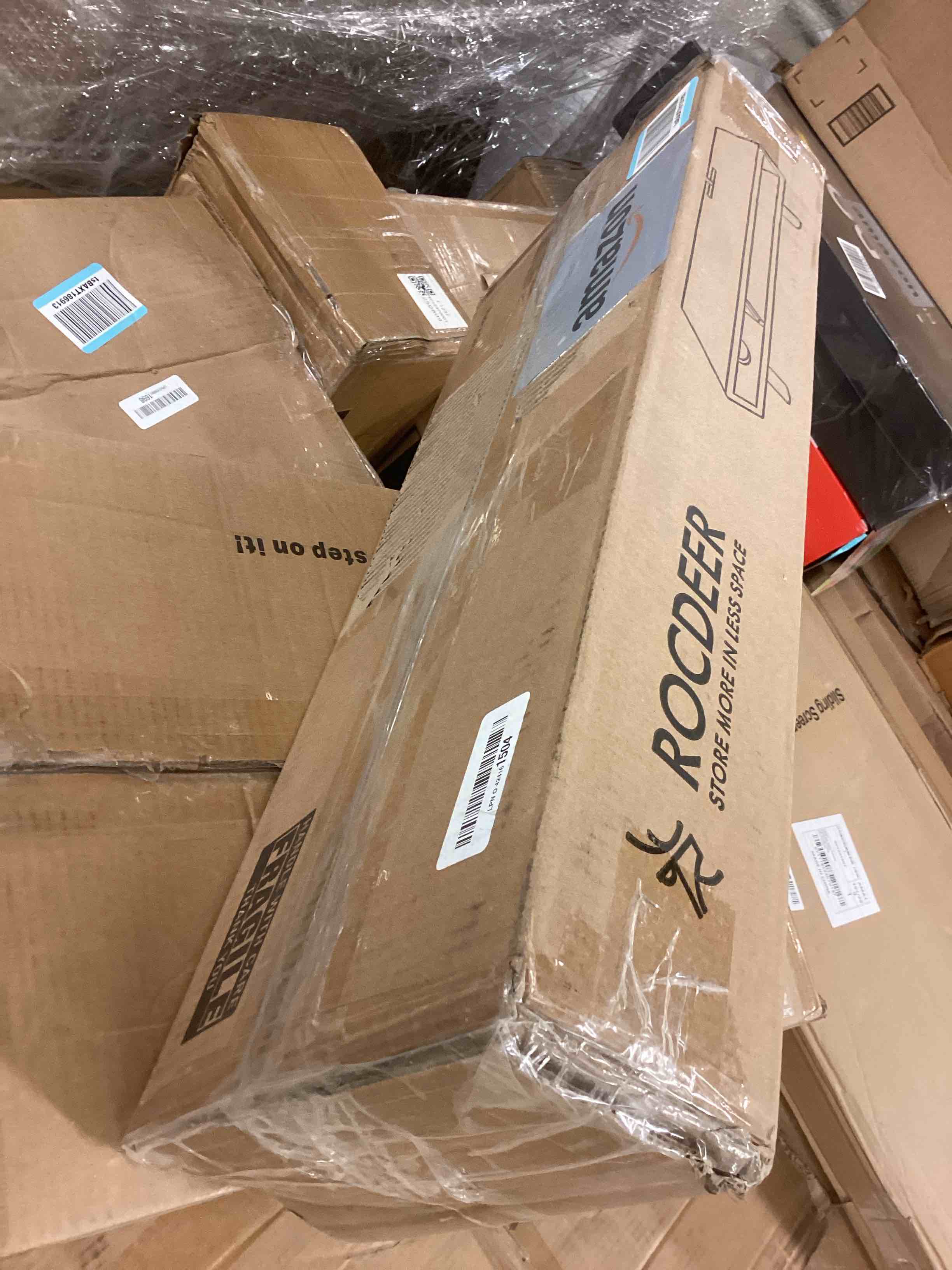 Condition photo showing New/Like New for Bamboo Monitor Stand Riser with Drawer, Ergonomic Computer Riser for Desk with Cable Management & Storage Organizer, Wood Monitor Stand for Home Office