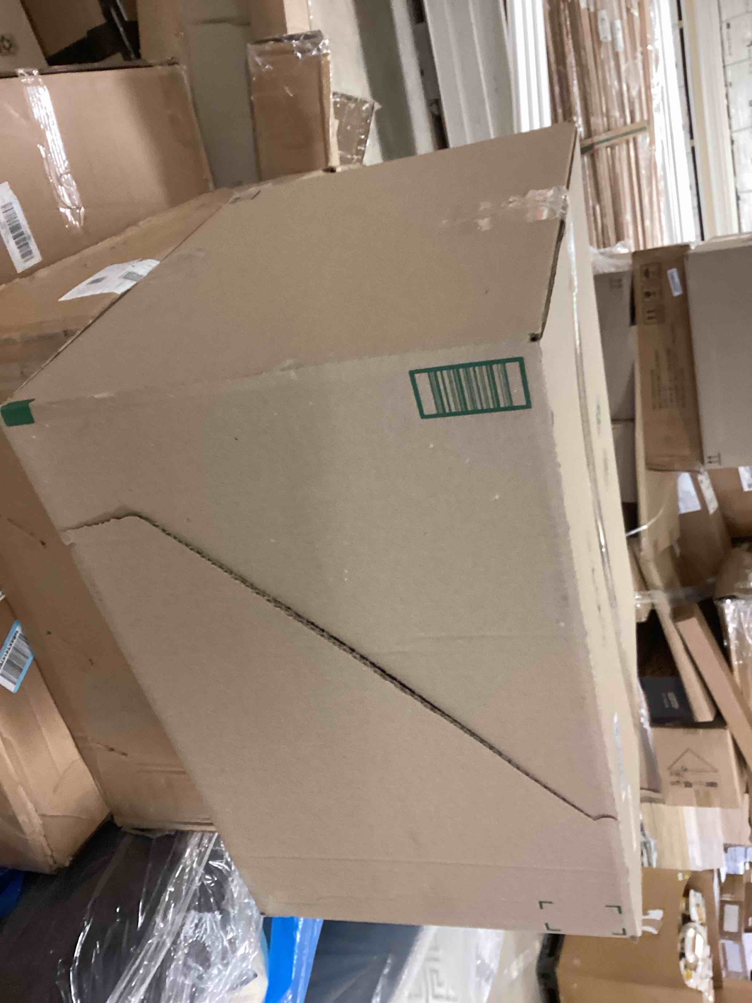 Condition photo showing New/Like New for Eddie Bauer - King Comforter Set, Cotton Reversible Bedding with Matching Shams, Stylish Plaid Home Decor (Woodland Tartan Green, King) Woodland Tartan Dark Green King