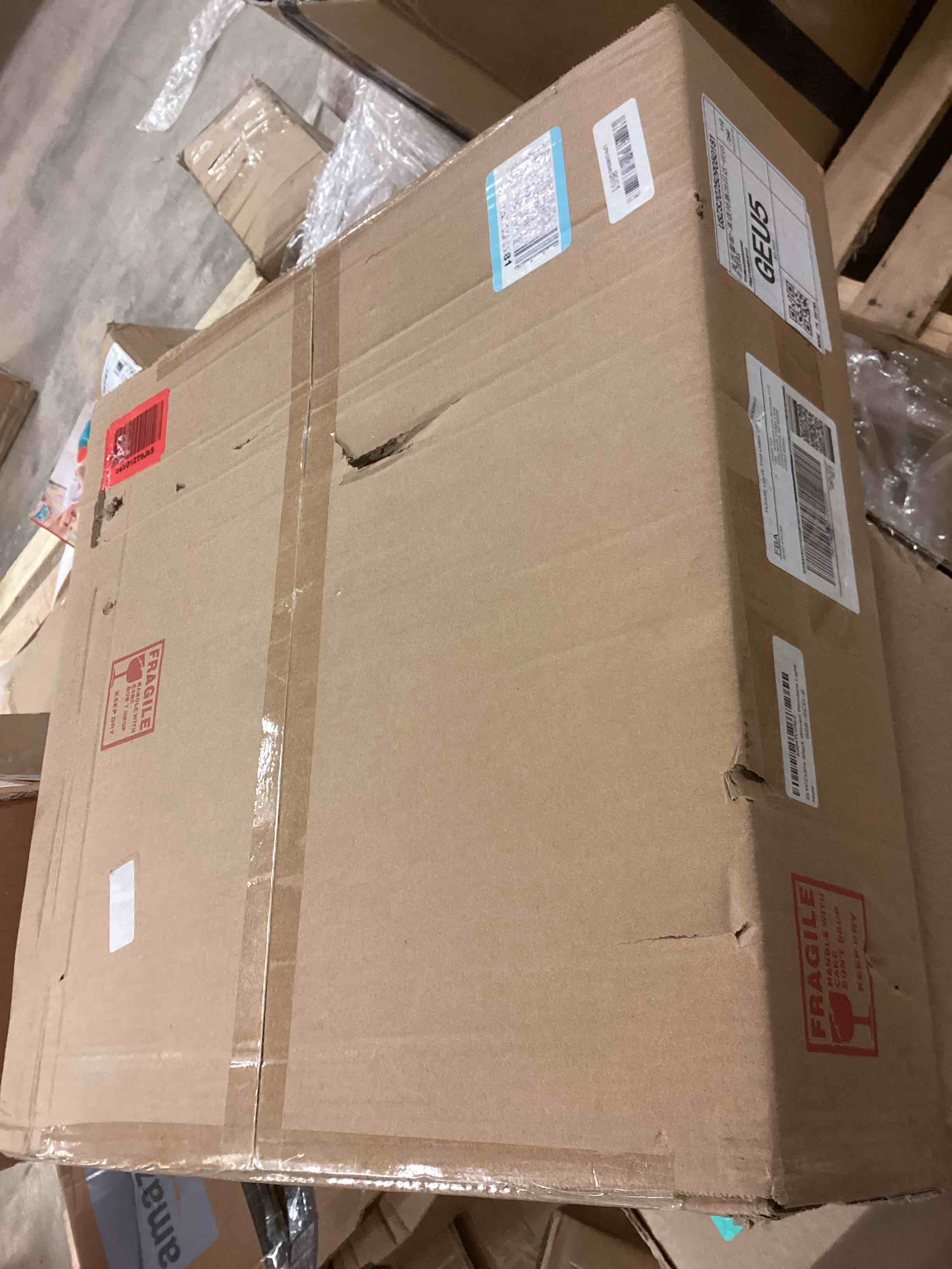 Condition photo showing New/Like New for 20” Black Hand Woven Rattan Chandelier Boho Pendant Light Adjustable Modern Pendant Light for Kitchen Island Dining Living Room, UL Listed