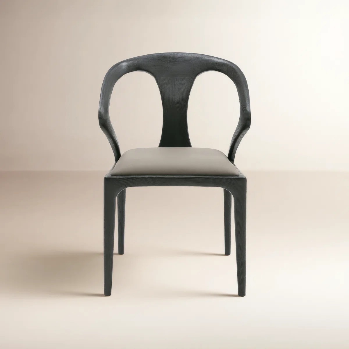 downham solid wood upholstered dining chair 1 piece