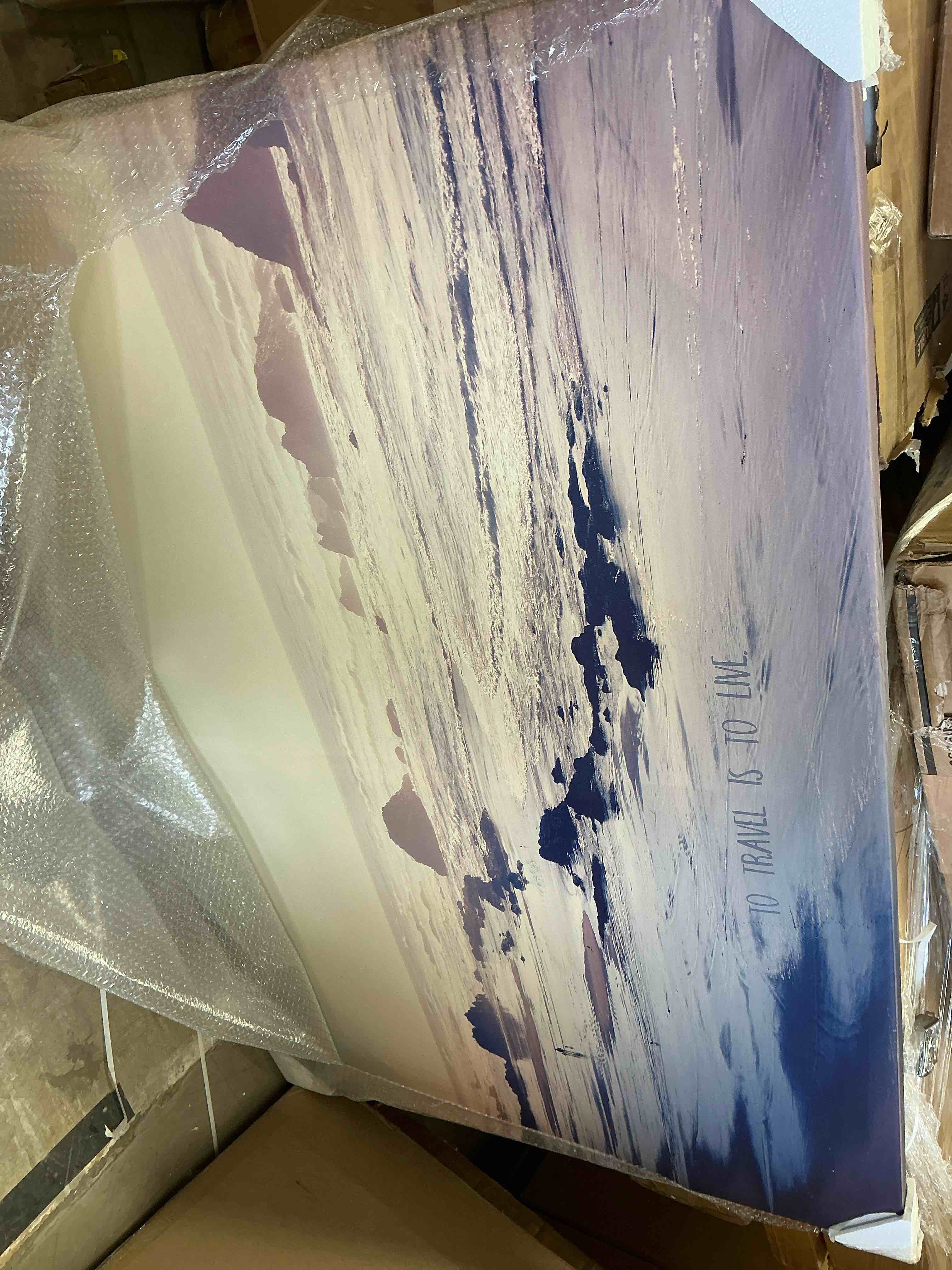 Condition photo showing Good Condition for parveztaj magnetic tun spiny bonner pacific to travel to is live canvas art 60”x40”