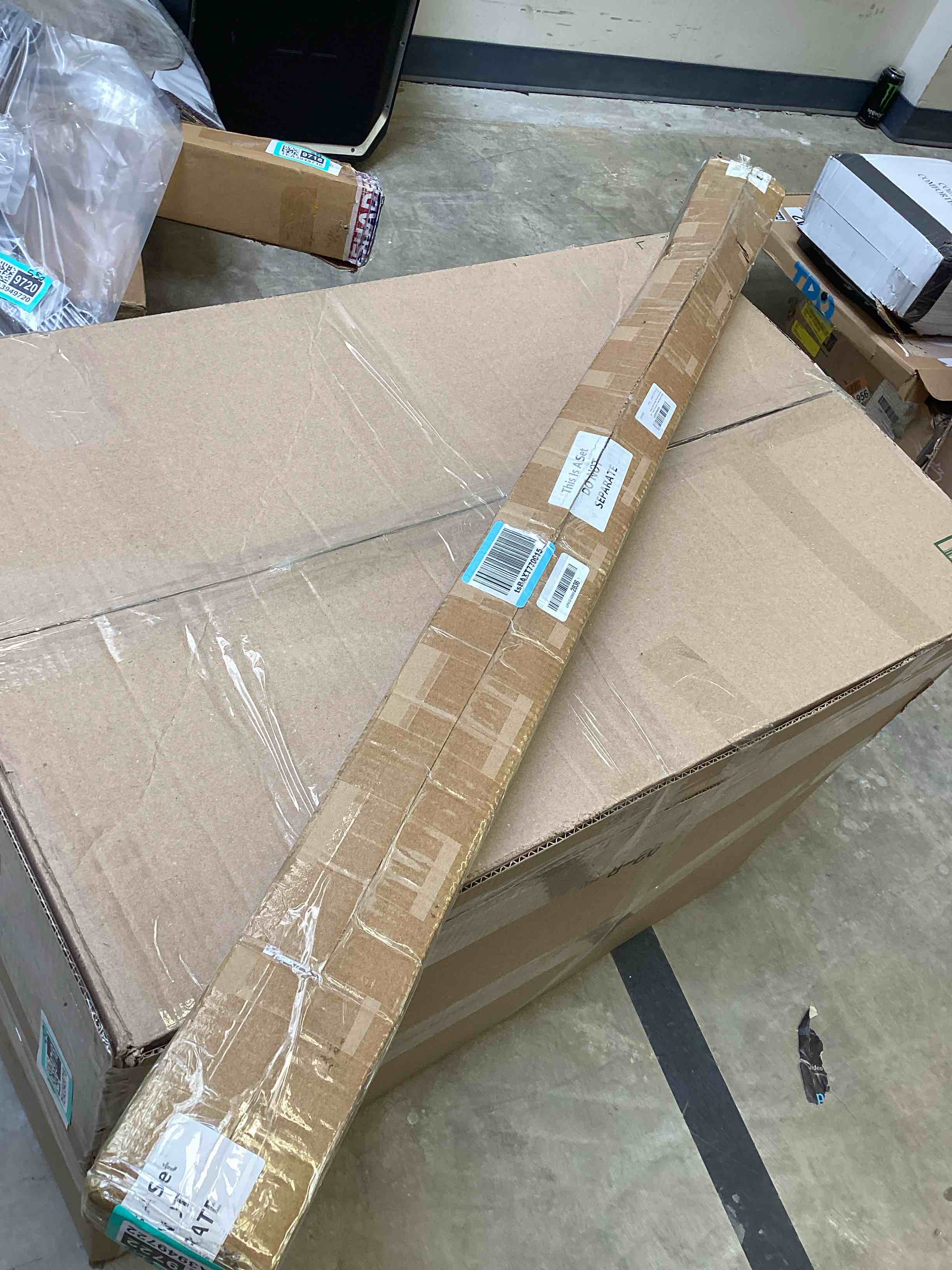 Condition photo showing New/Like New for blulu 2 pcs 48" l x 2.6" w c channel steel support metal support bracing hidden c bracket for table top live edge slab woodworking, black coat finish 48"l x 2.6"w 2