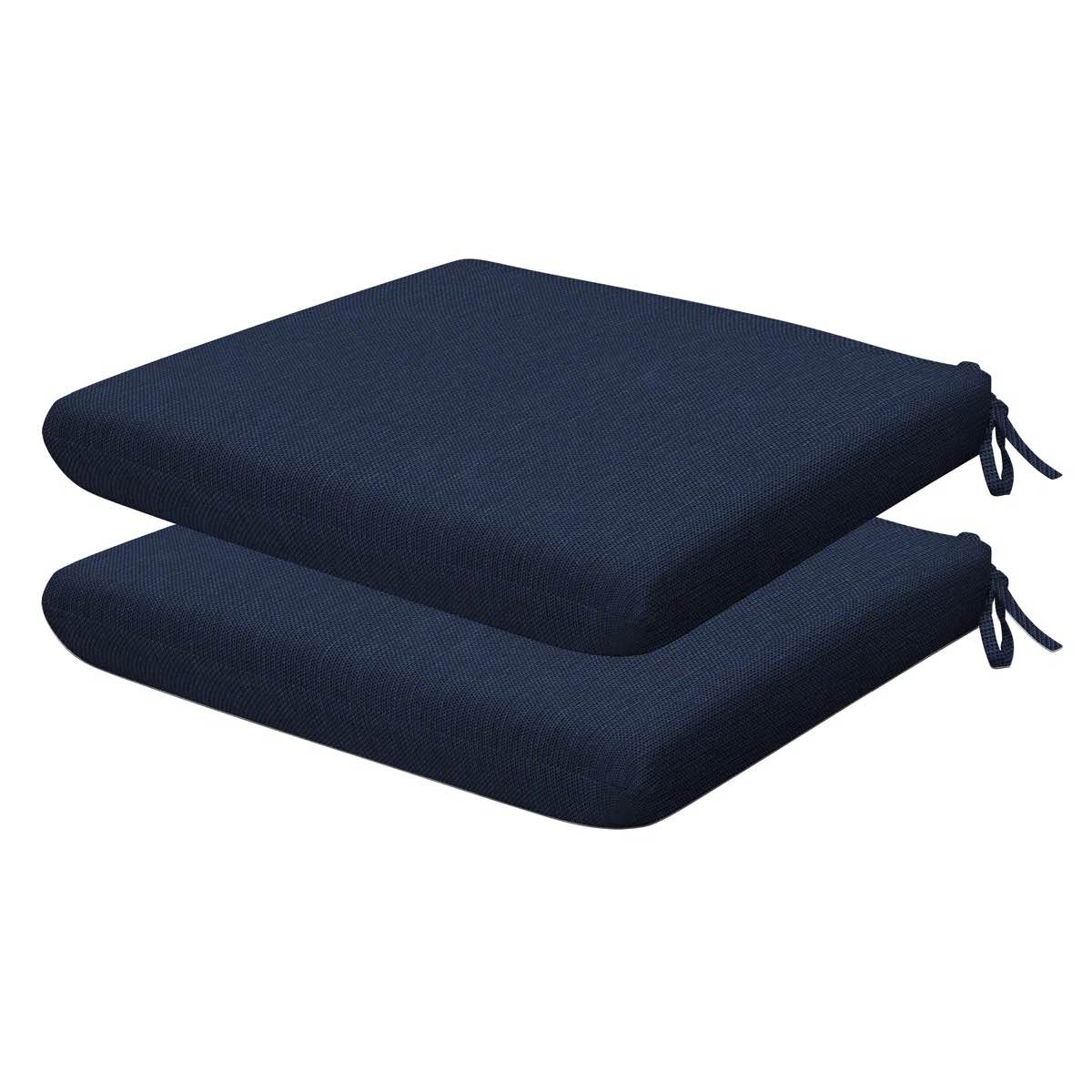 outdoor square dining seat cushion - basics by wayfair™ (set of 2)