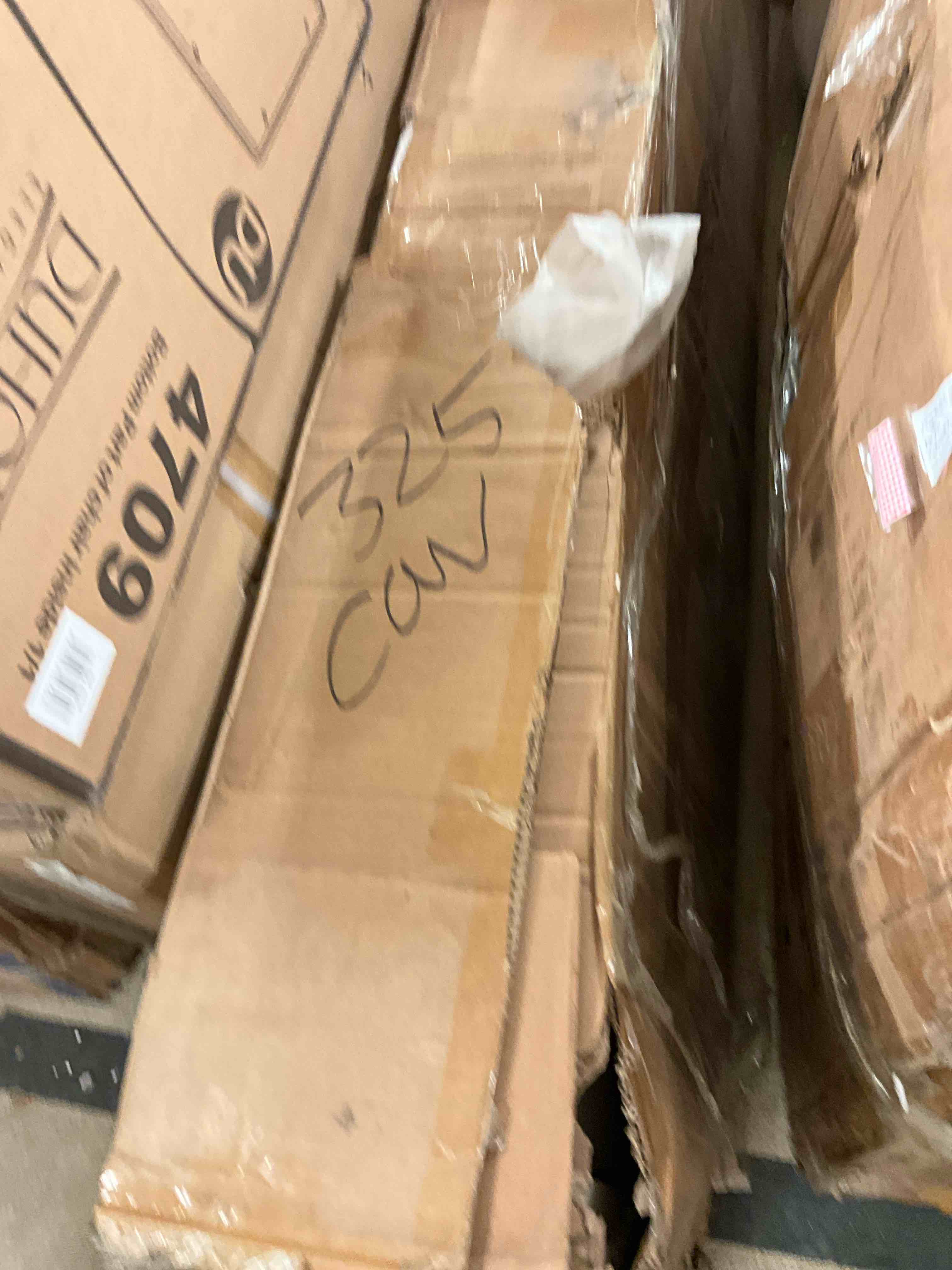 Condition photo showing Good Condition for hifit 74.4''hx63''w large pantry cabinet,kitchen hutch cabinet with storage (incomplete one box only)