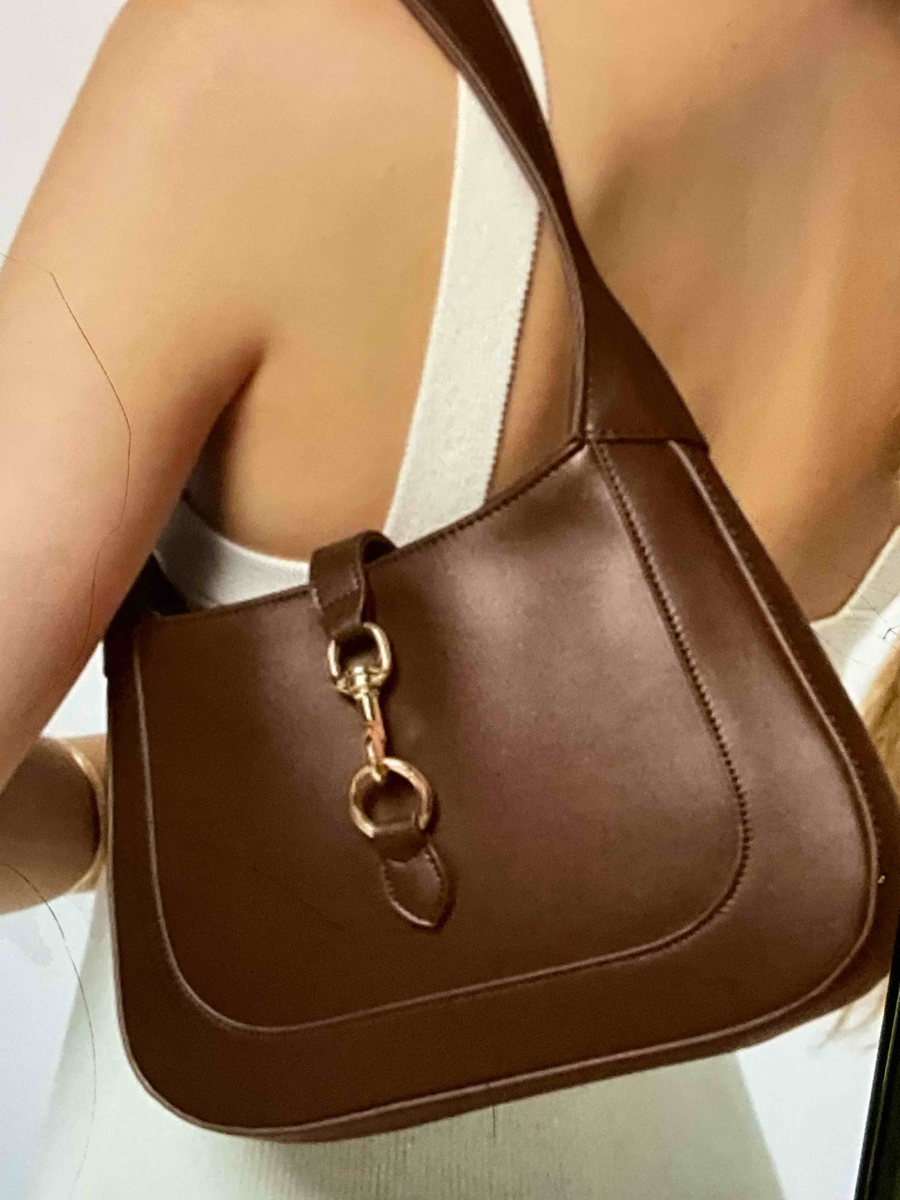 brown shoulder bag for women