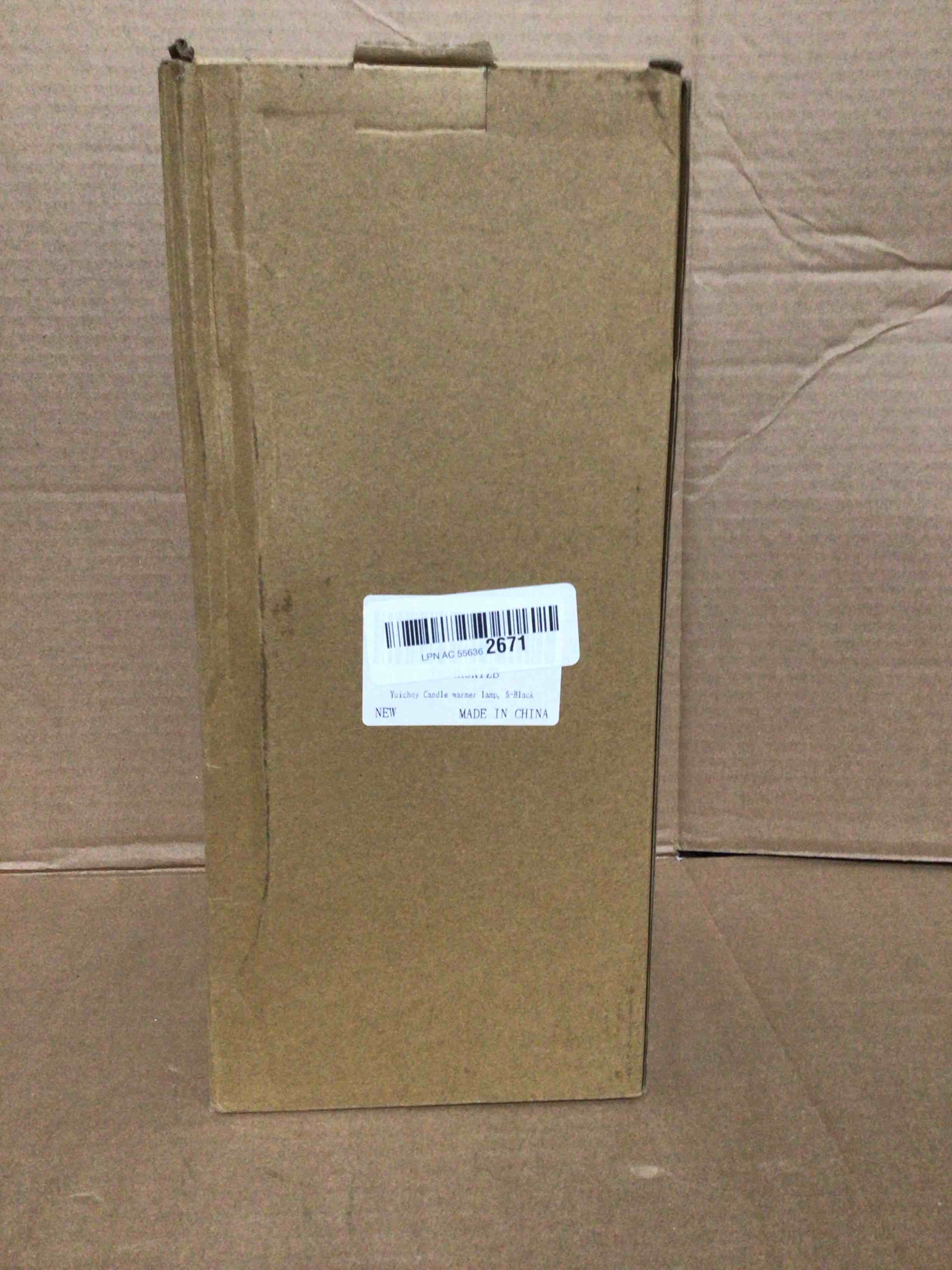 Condition photo showing New/Like New for Candle Warmer Lamp with Timer, Dimmable Electric Candle Wamer Adjustable Height, Glass Modern Candles Melter Lamp, Black