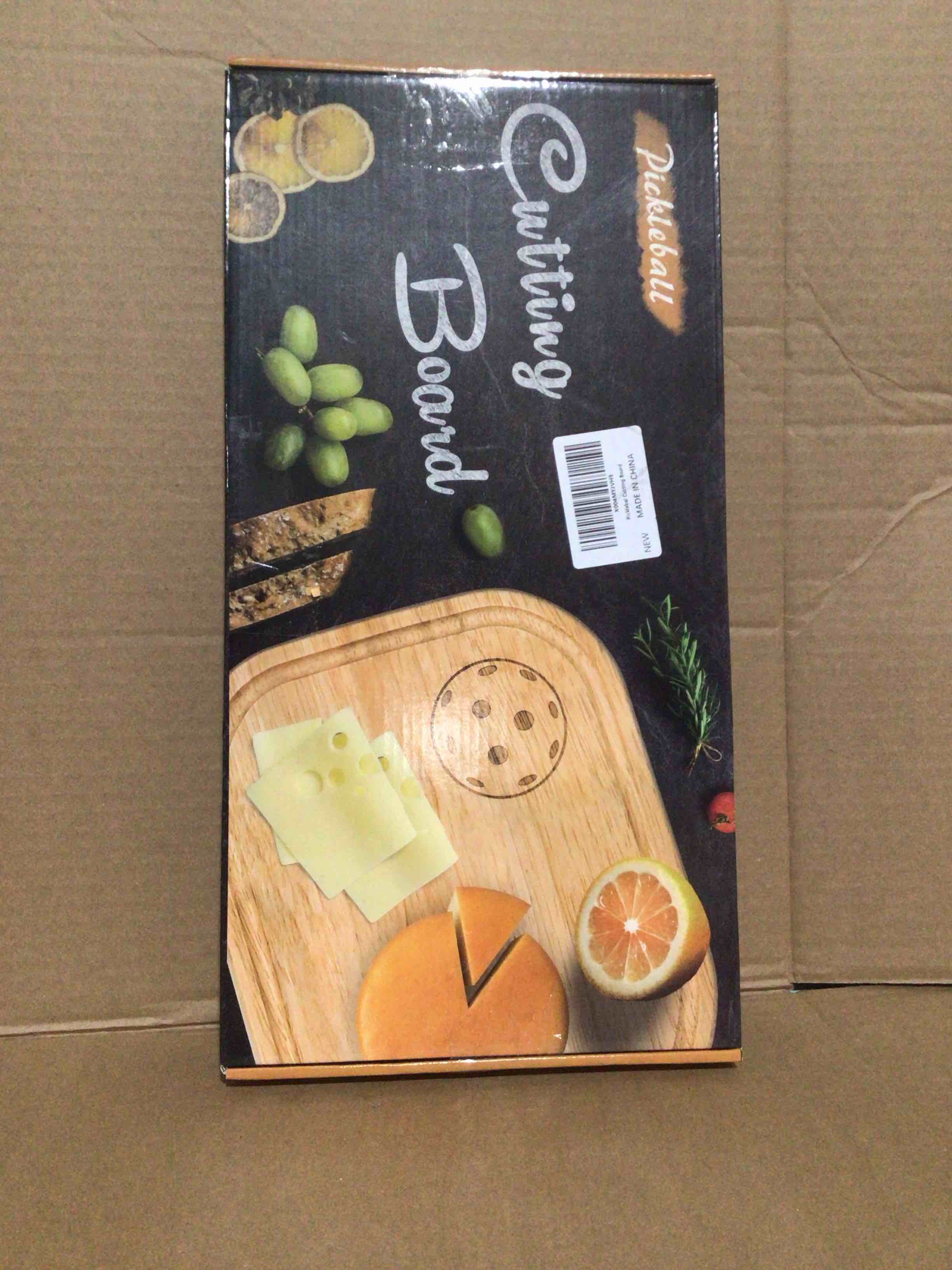 Condition photo showing New/Like New for Pickleball Lovers Gifts for Women Mmen - 17" Pickleball Charcuterie Boards - Unique Idea Kitchen Accessories for Christmas, Party Favor, Mother, Father, Mom, Dad
