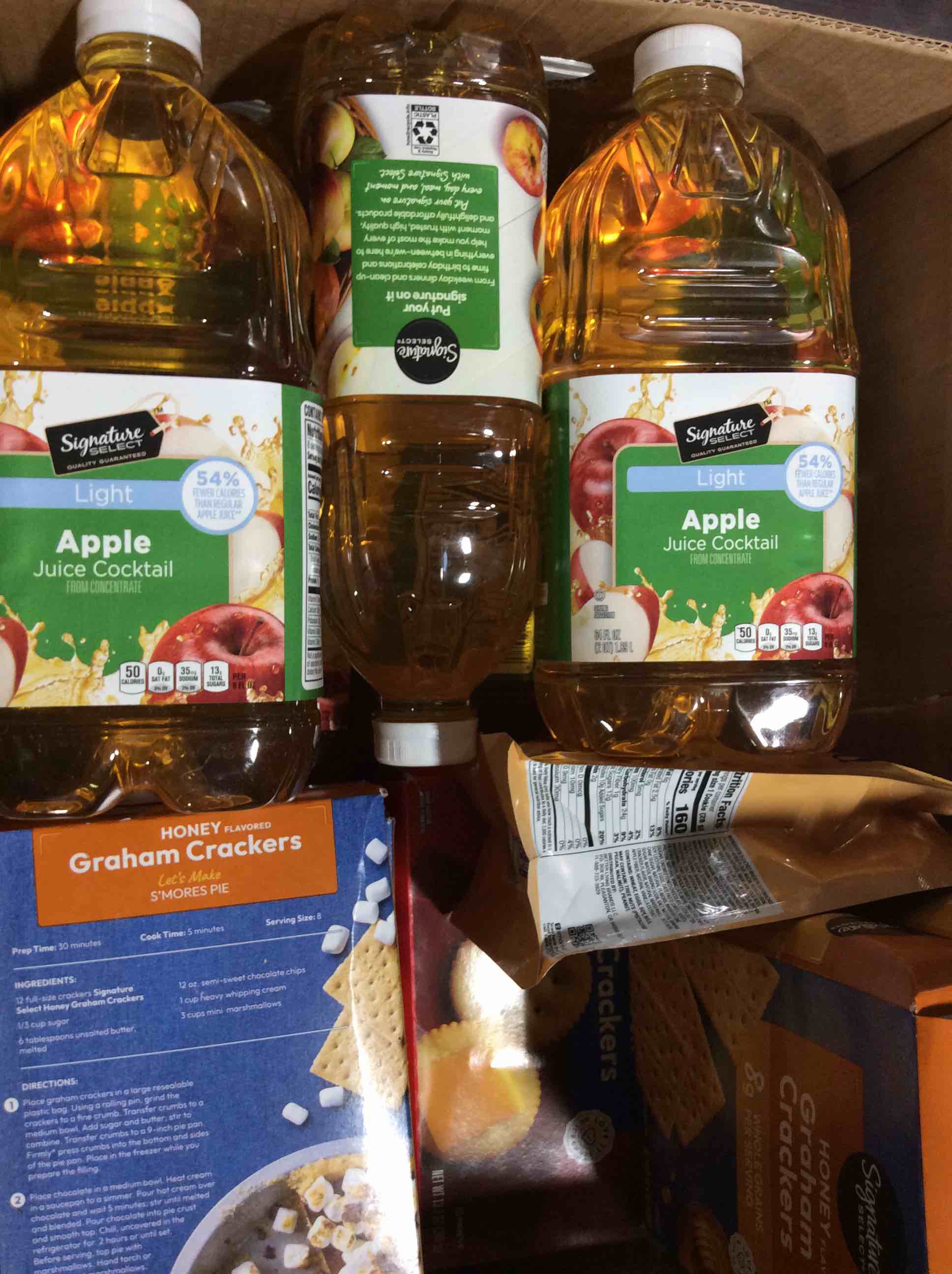 Condition photo showing Brand New for box lot of assorted food