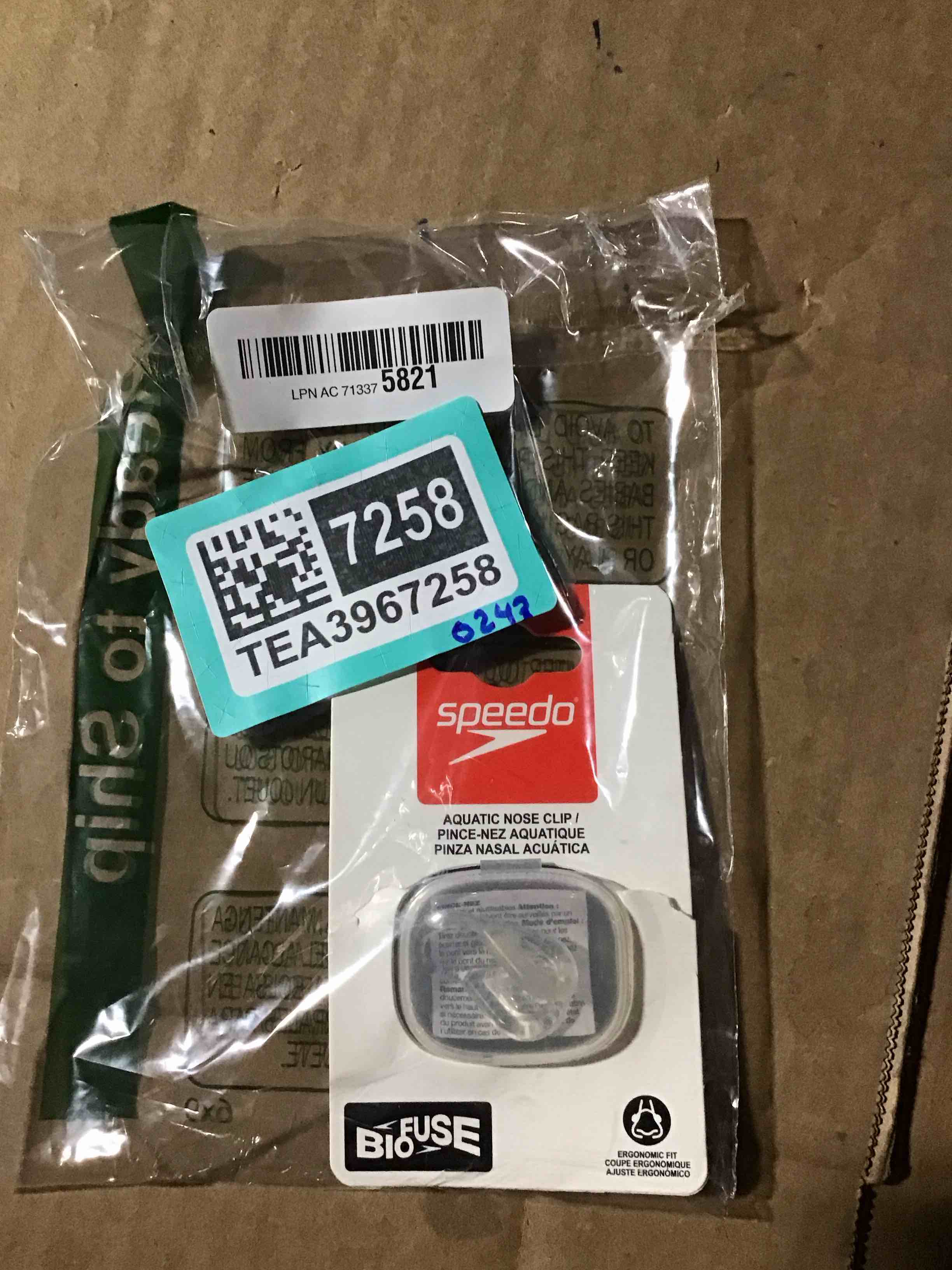 Speedo Unisex Swim Nose Clip Liquid Comfort