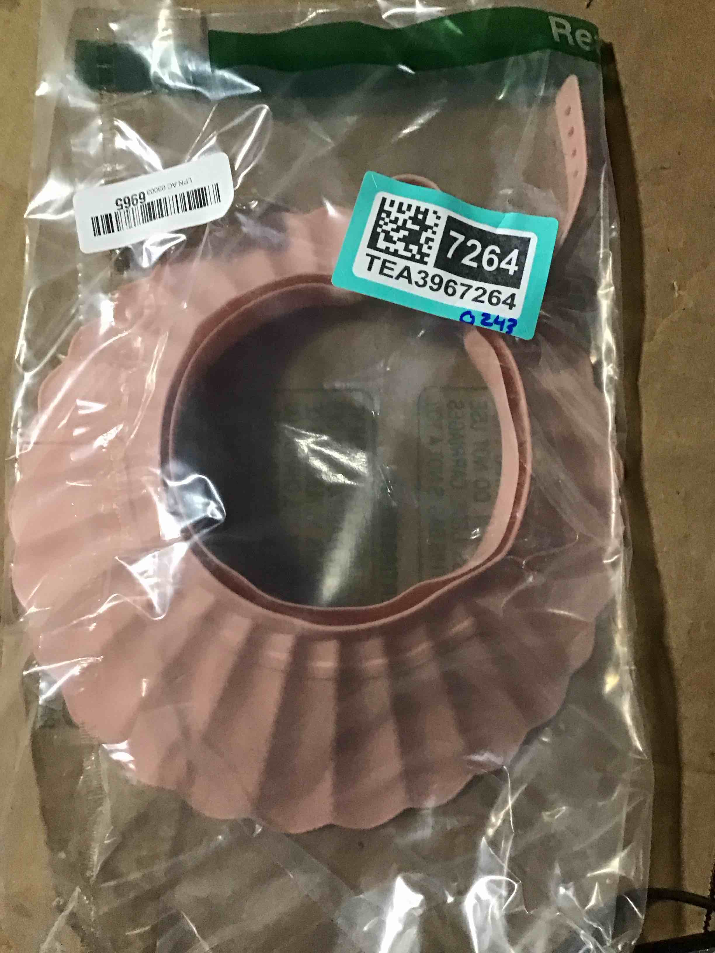 Shampoo Cap Shield Adjustable Waterproof Soft BPA Free Shower Cap Head Ear Eye Stretchable Hair Washing Shield for Hair Washing, Soft Eye & Ear Protection for Whole Family gifts