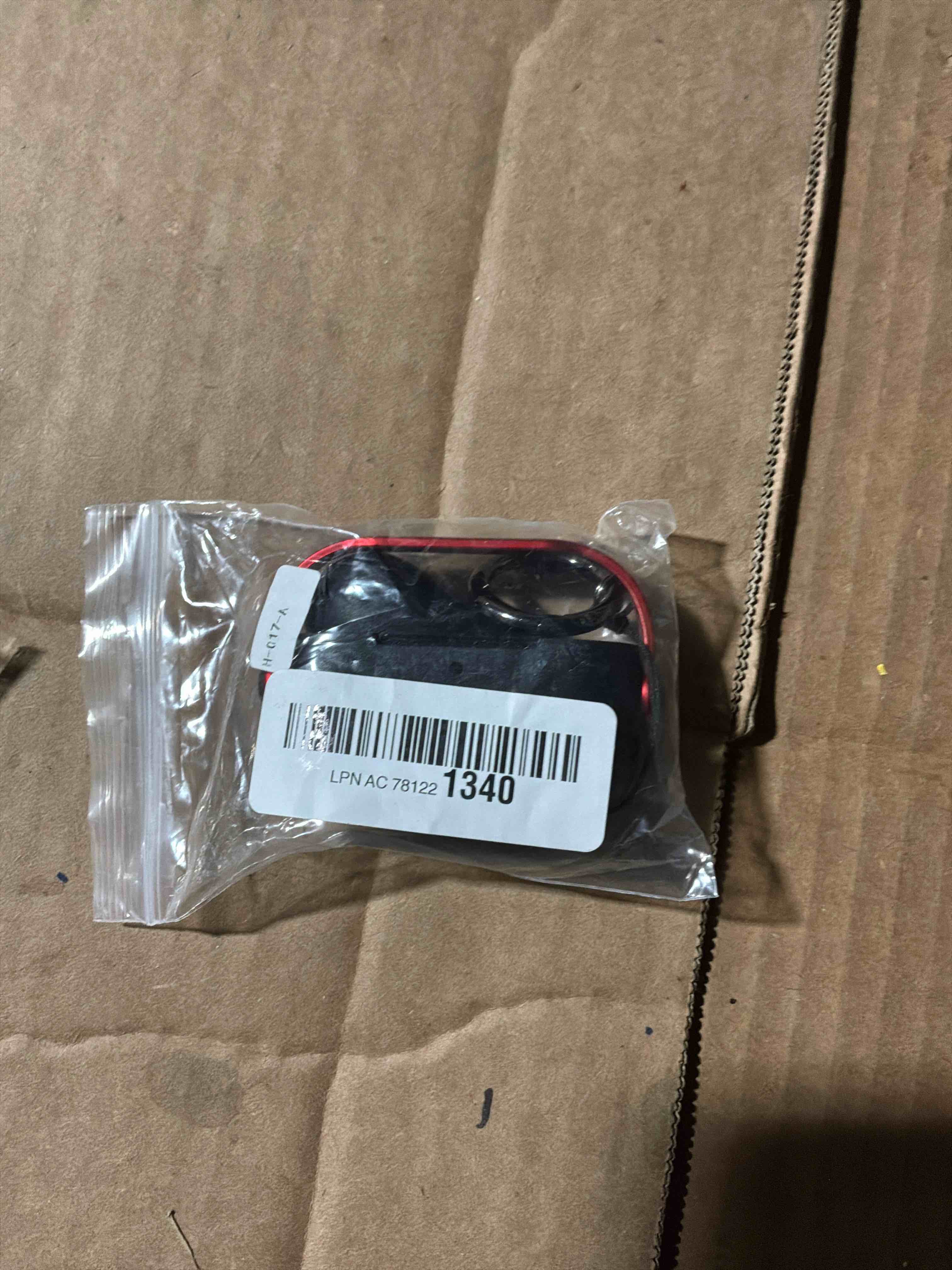 Condition photo showing New/Like New for for Airpods Pro 3 Case,Safety Lock Cases for Apple Airpod Pro 3 (2025) with Cleaner Kit, Drop Protection Air pods Pro3 Case Cover for Men for Women with Keychain,Black+Red B-Black+Red Airpods Pro 3 (2025)