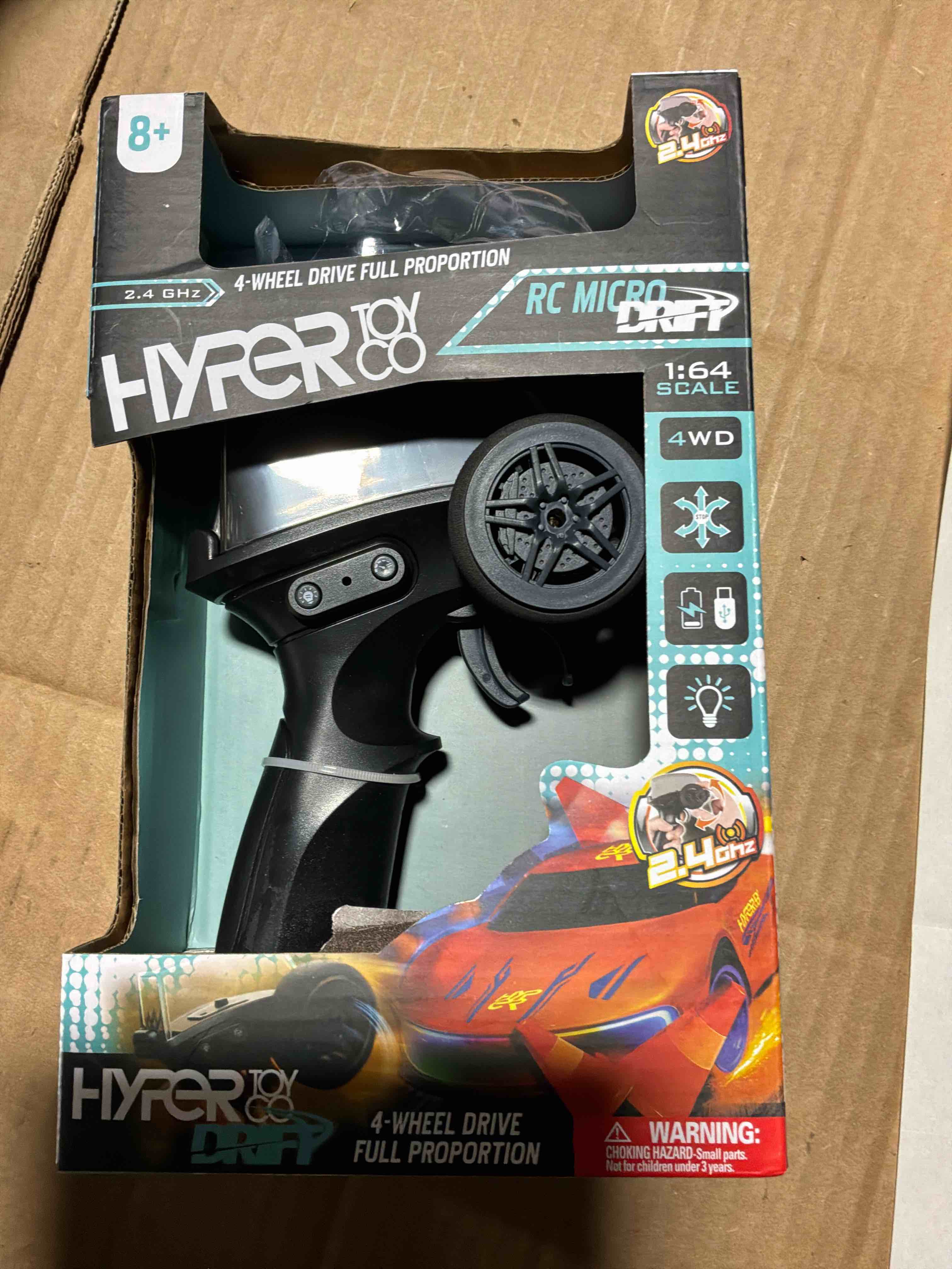 hyper micro drift rc with led