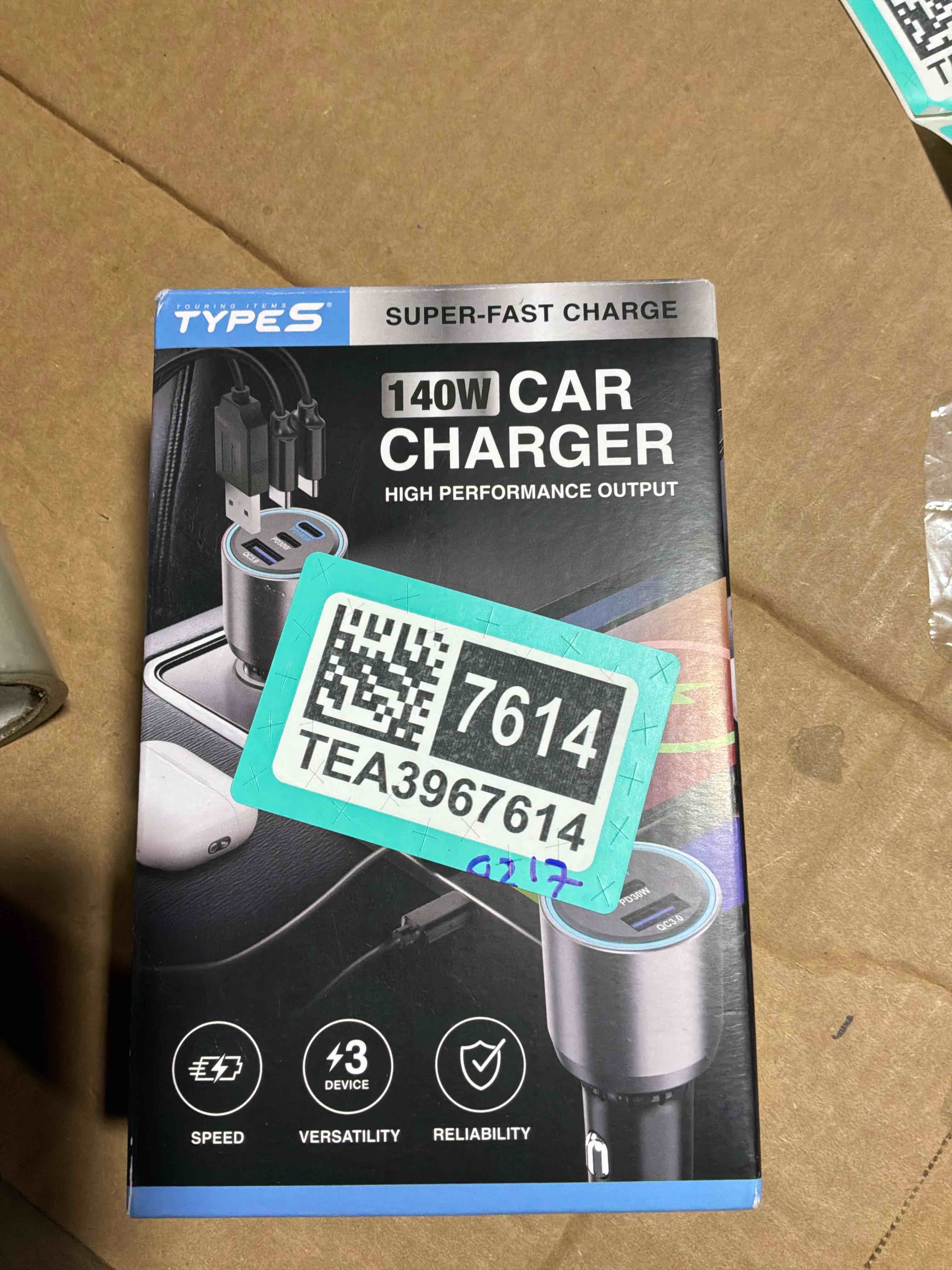 140W USB C Car Charger, Super Fast Charging for iPhone 17 Pro Max/16/MacBook Pro/Air/Samsung S25, Drone, Laptop, Starlink Mini, PD3.1&PPS 45W Type C Cigarette Lighter Adapter with a 100W E-Mark Cord