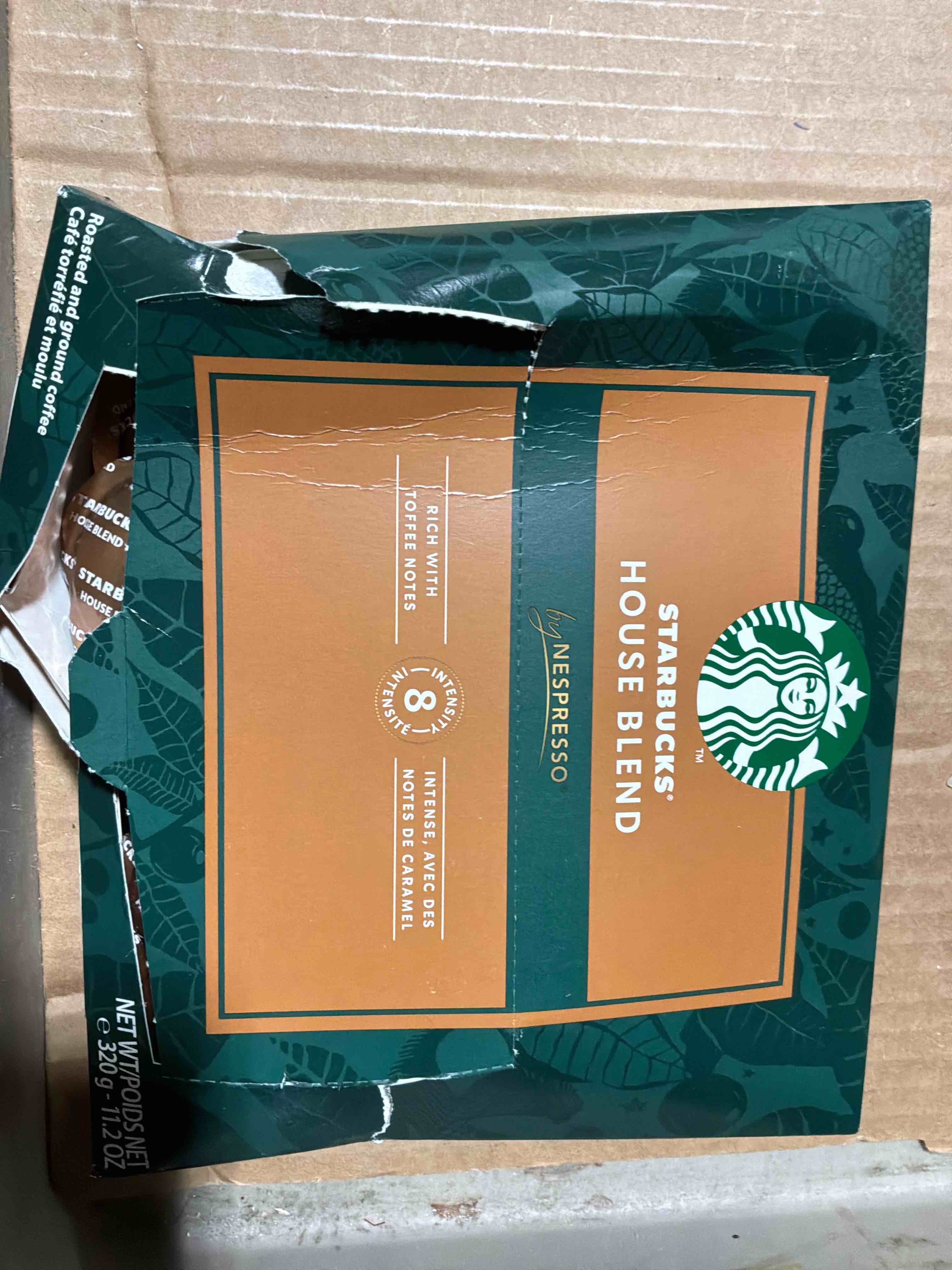 Starbucks K-Cup Coffee Pods, Medium Roast Hot or Iced Coffee, House Blend, 10 Keurig Pods Visit the Starbucks Store