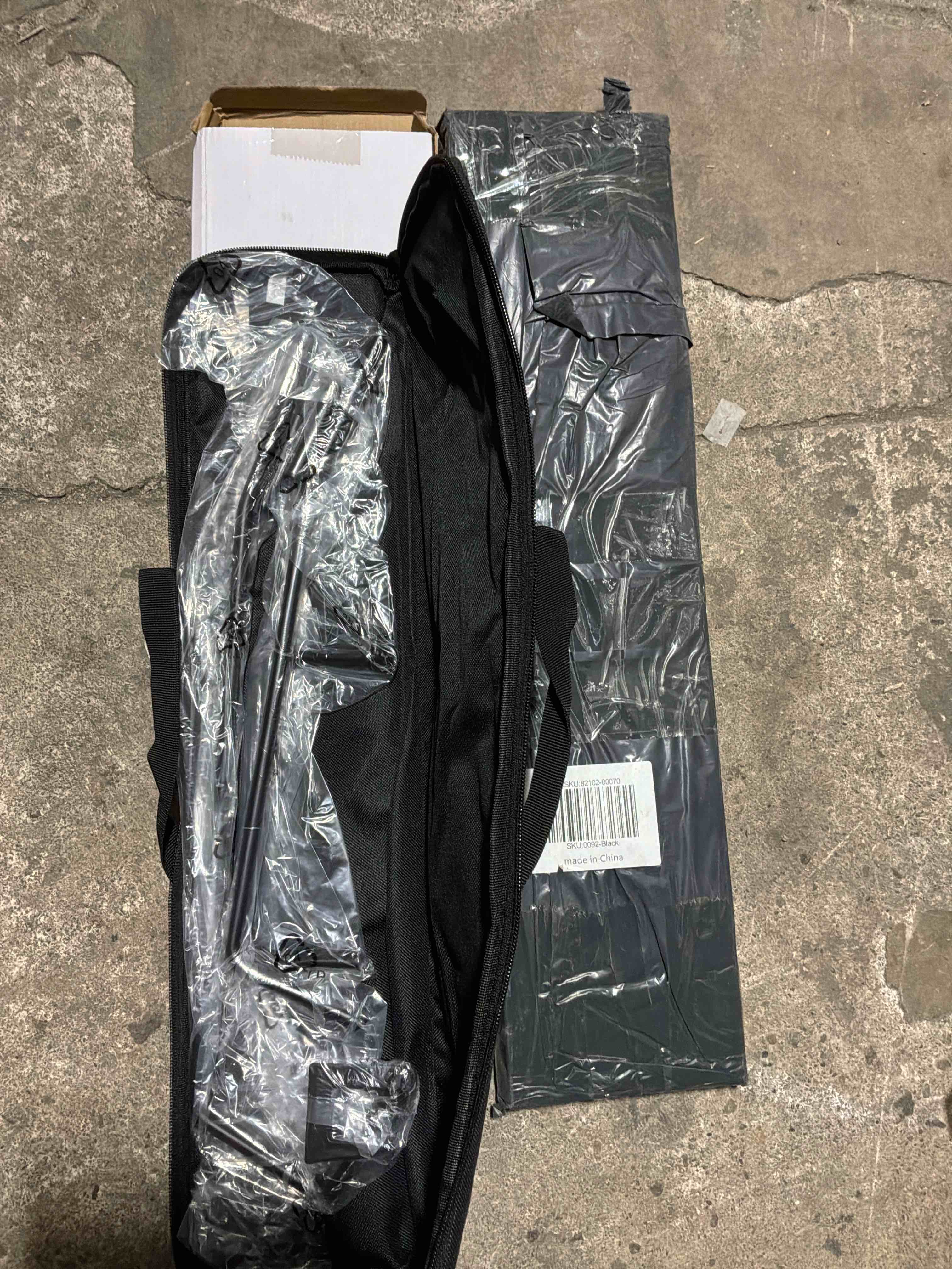 Camping Lantern Stand, Portable 5 Sections Lamp Pole with Storage Bag, Camping Light Hanging Poles for Fishing