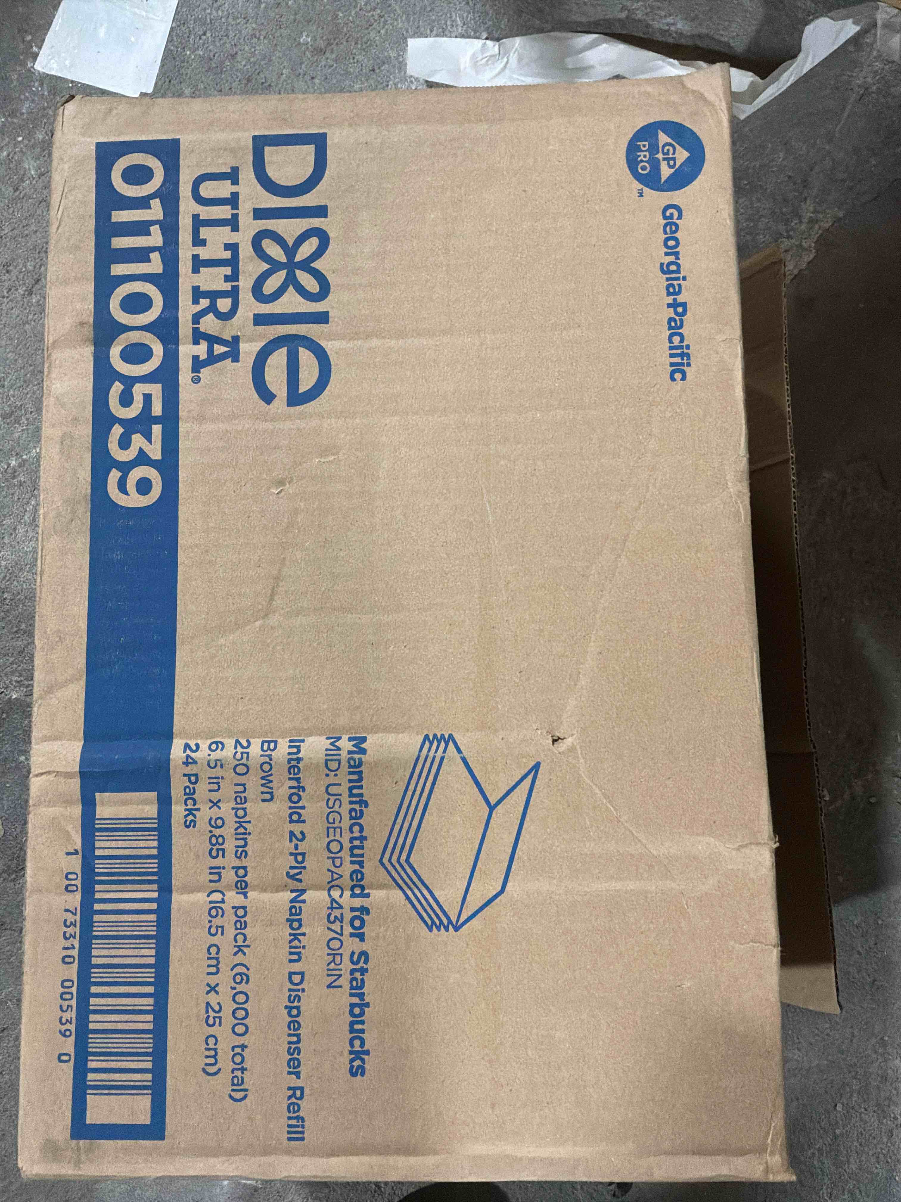 Tork Xpressnap White Dispenser Napkins N4 Advanced Interfold 1-Ply for Hygienic Dispensing 12 Packs of 500 (6000 Total) - (DX900) Visit the Tork Store