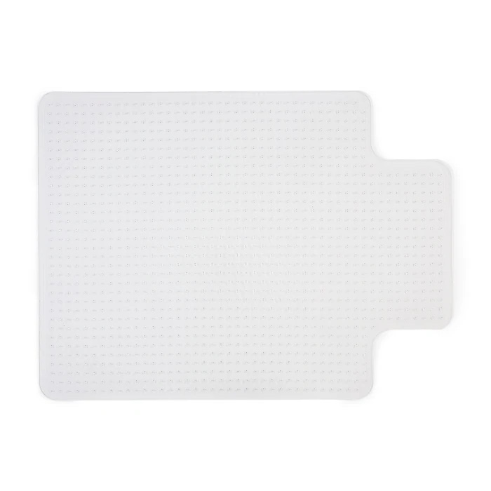 Staples Carpet Chair Mat with Lip, 36" x 48'', Flat-Pile, Clear (ST17346)