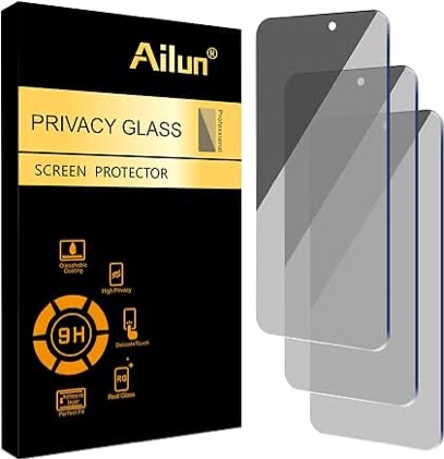 ailun privacy screen protector, for iphone 16 - 15