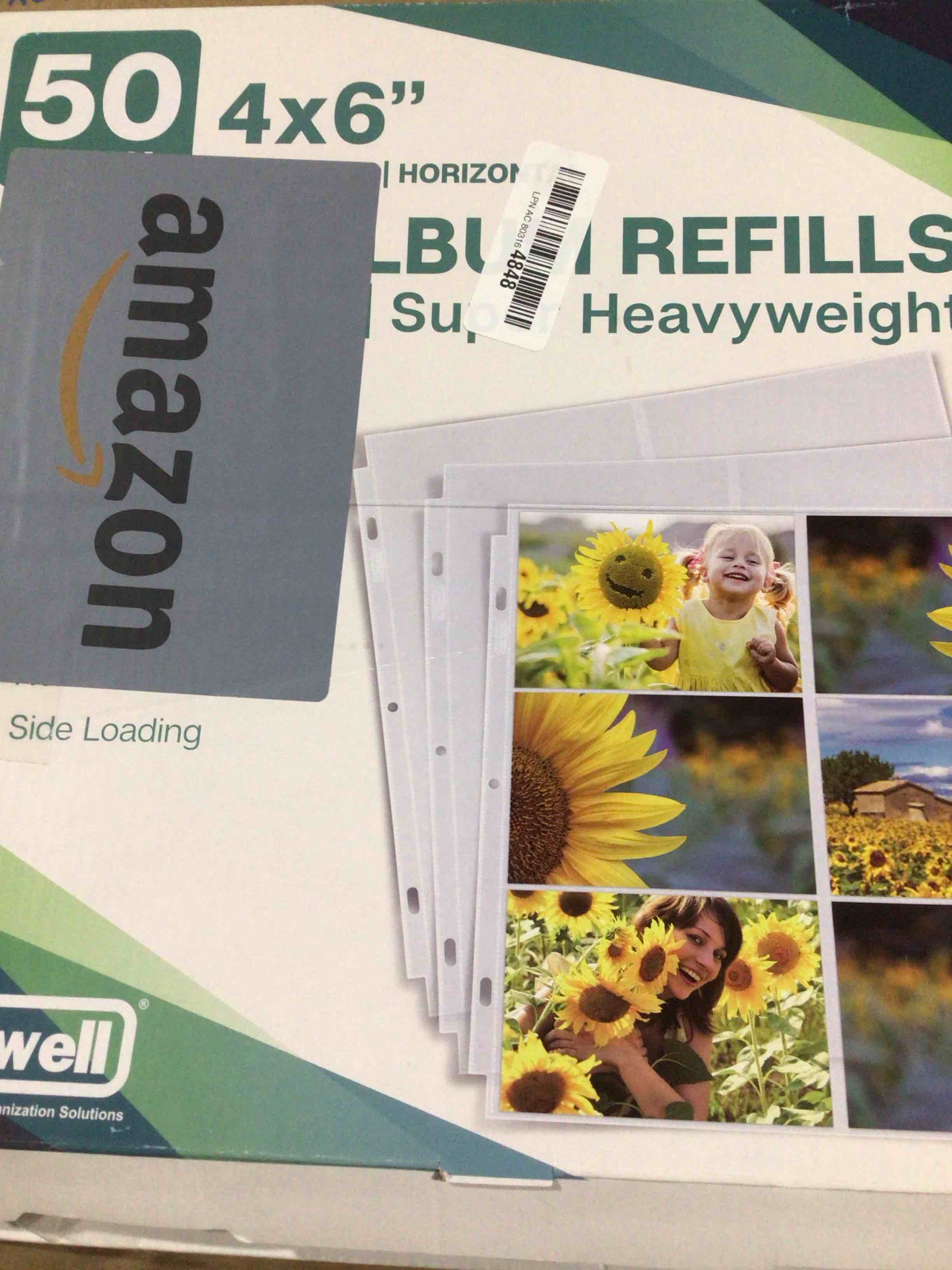 Condition photo showing New/Like New for 4x6 horiz photo sleeves 50pk 
