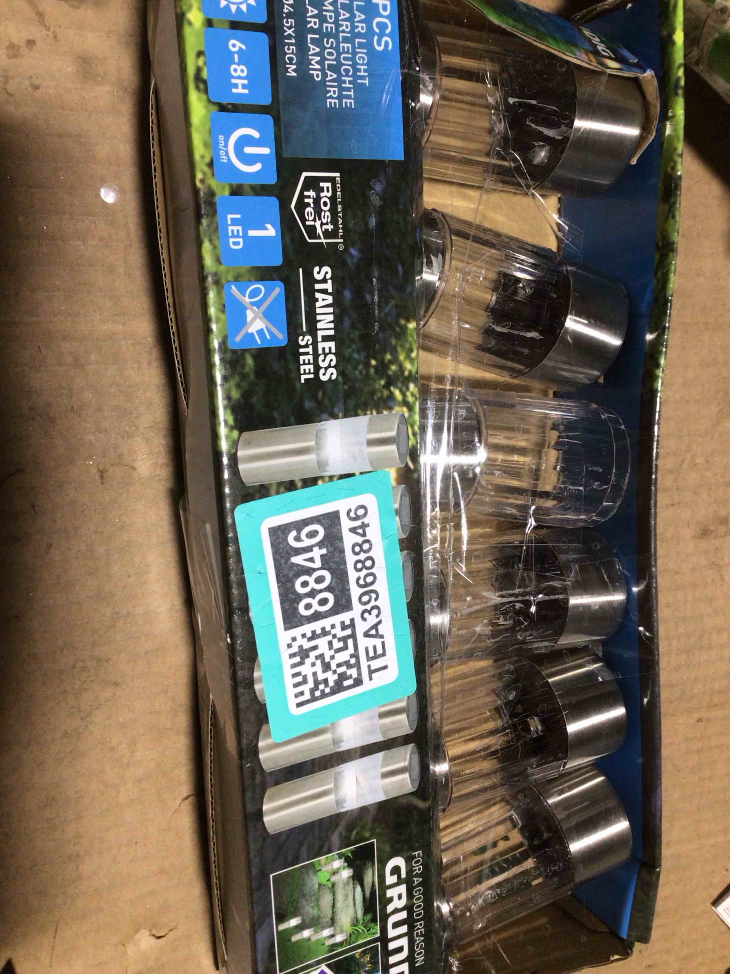 Condition photo showing New/Like New for 6PCS solar light GRUNDIG (similar)