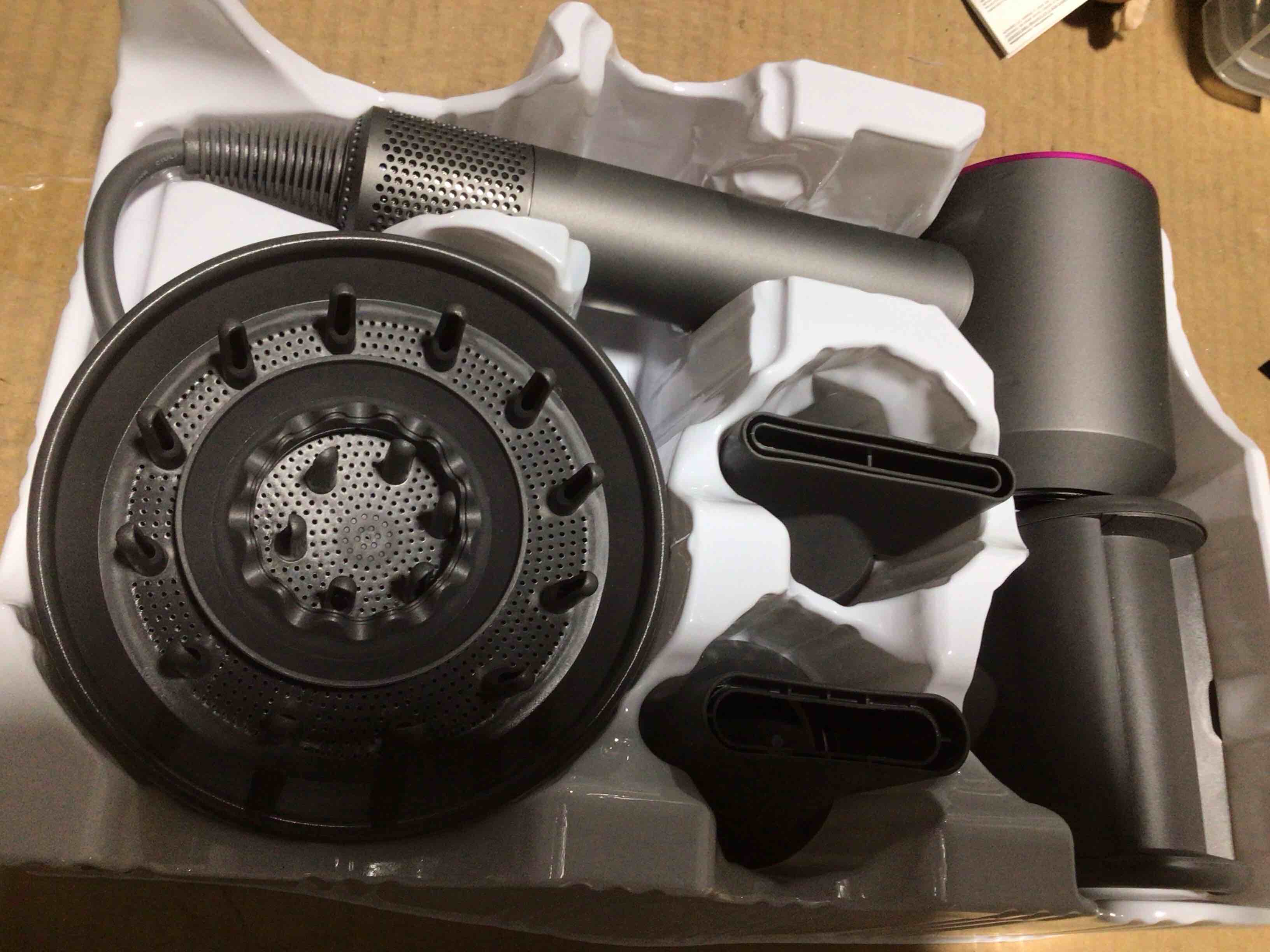 Condition photo showing New/Like New for super hair dryer powerful digital motor designed for fast drying 