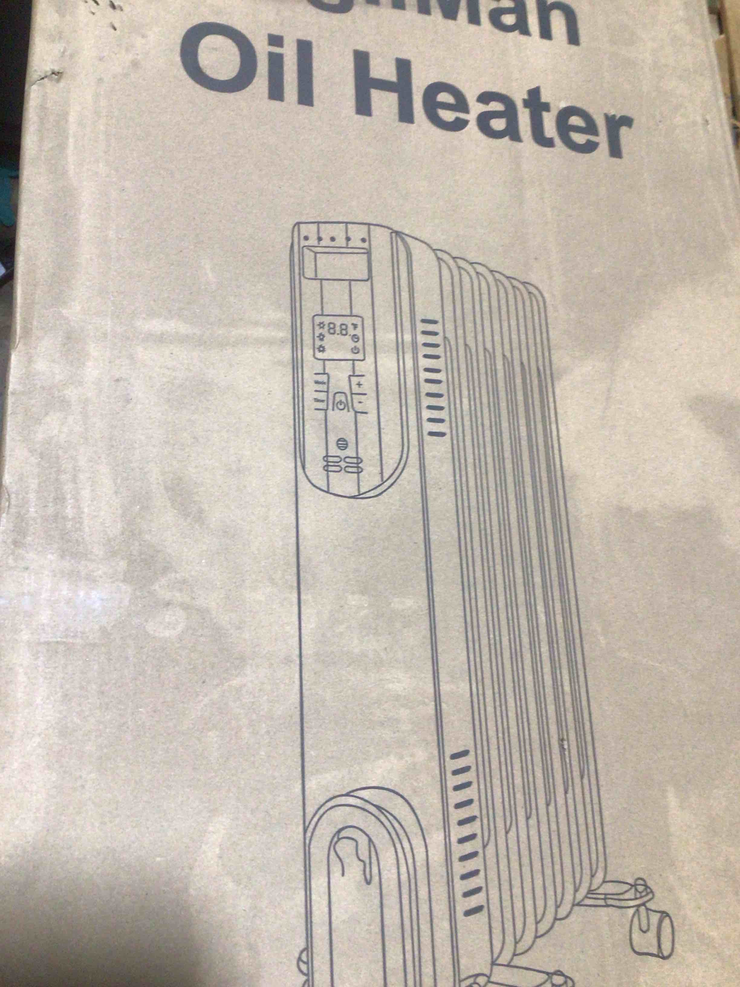 Condition photo showing New/Like New for Agiiman oil heater 