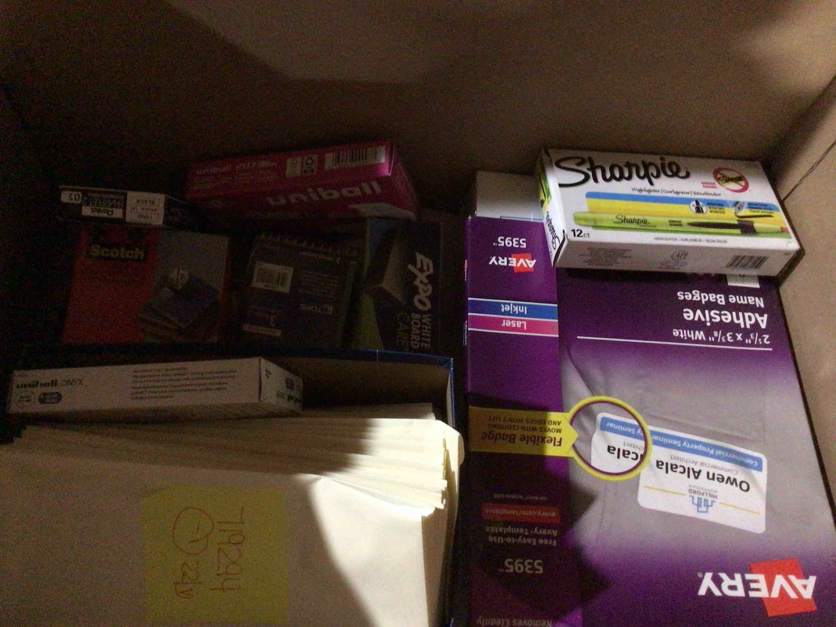 Condition photo showing New/Like New for box with office utilities 