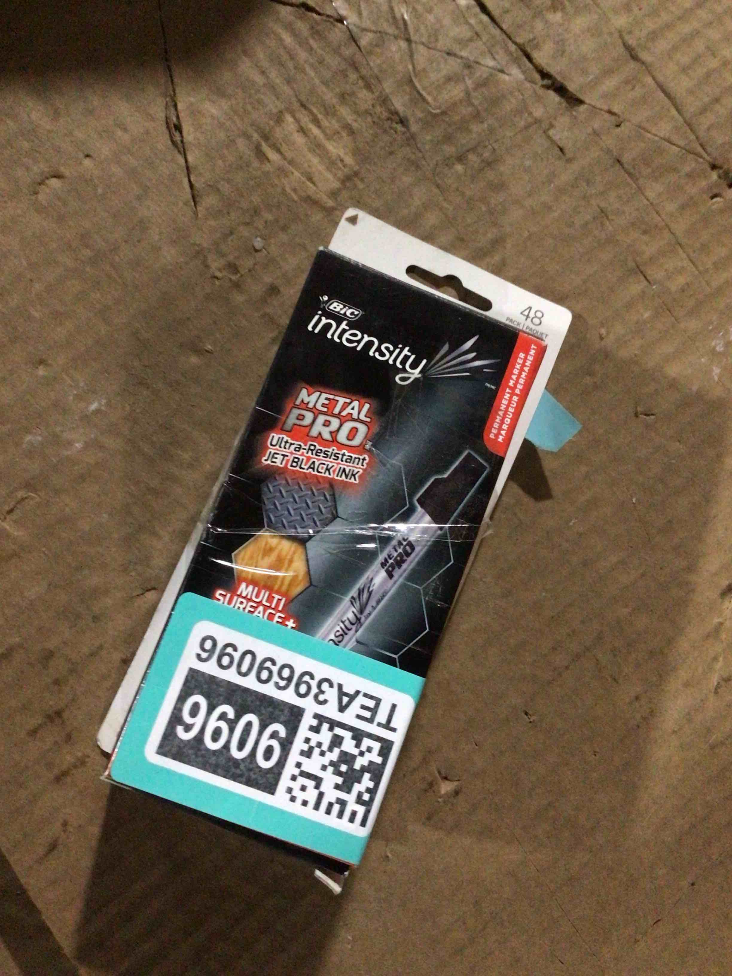 office supplies, Reid-tag, black ink refills, BIC intensity metal pro jet black ink 