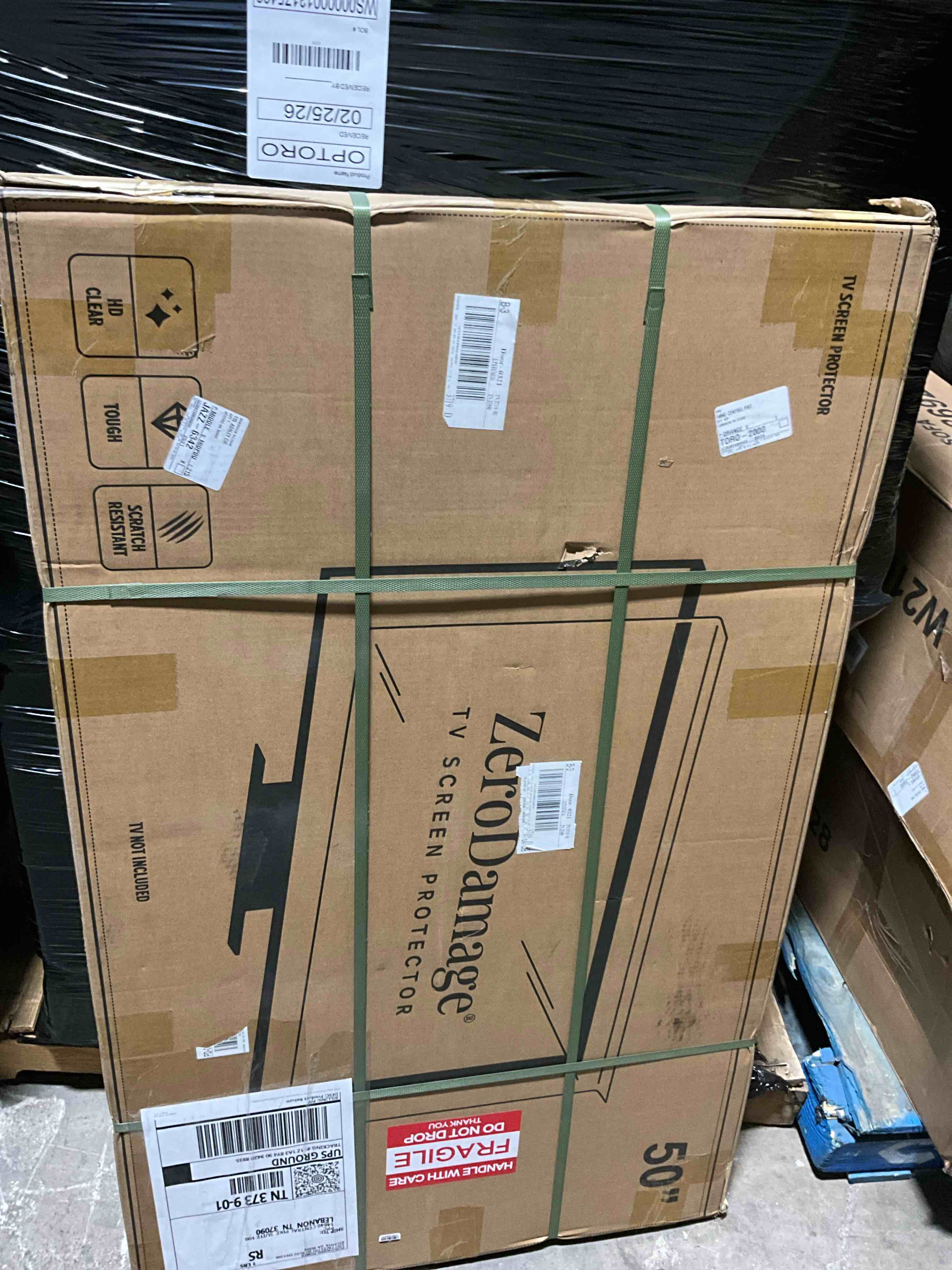 Condition photo showing New/Like New for SaharaCase - ZeroDamage 50" TV Screen Protector - Clear