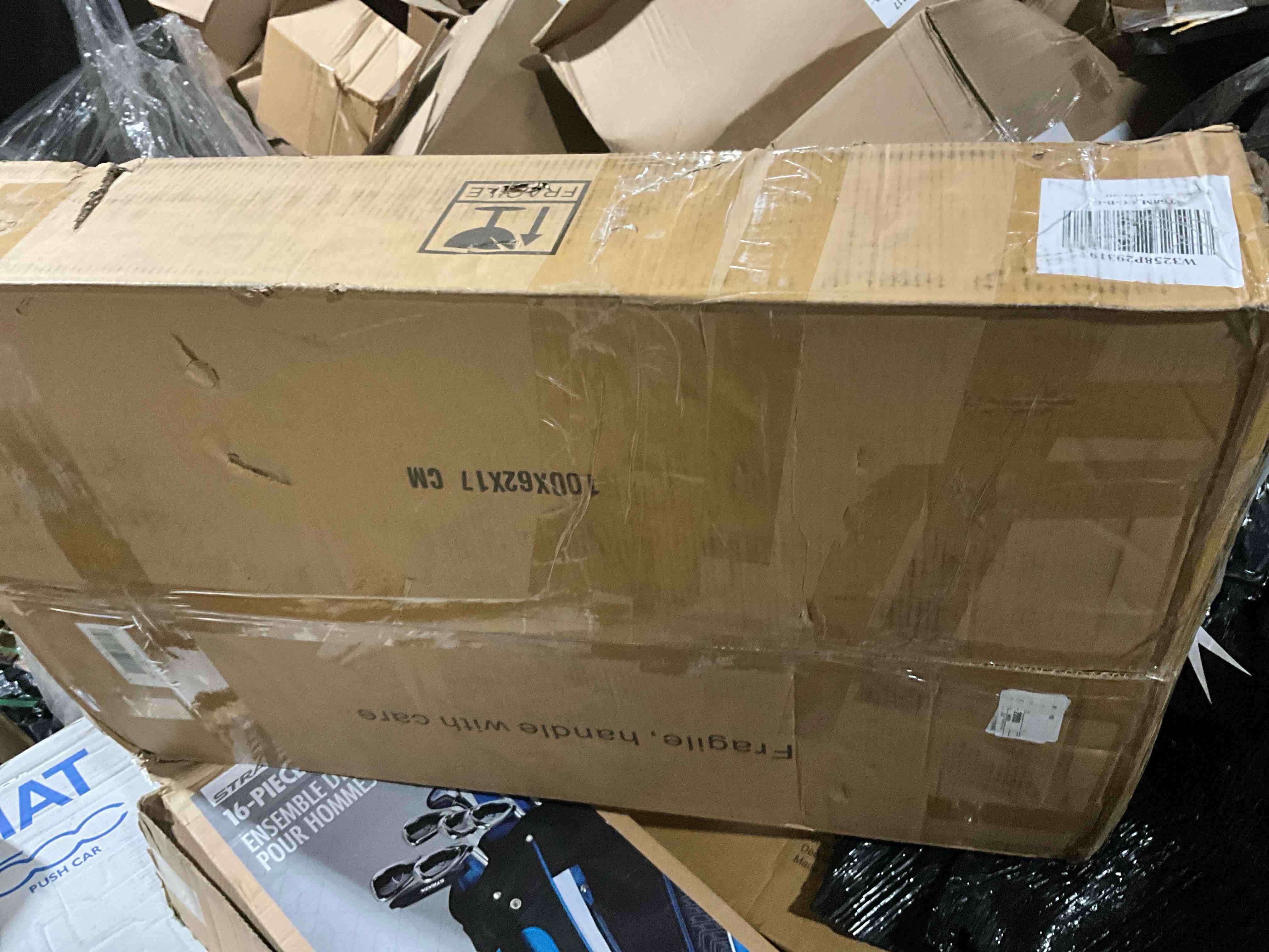 Condition photo showing New/Like New for LOVMOR 37 in Middle Size Left Drawer Desktop Vanity Table + Cushioned Stool Large Sliding