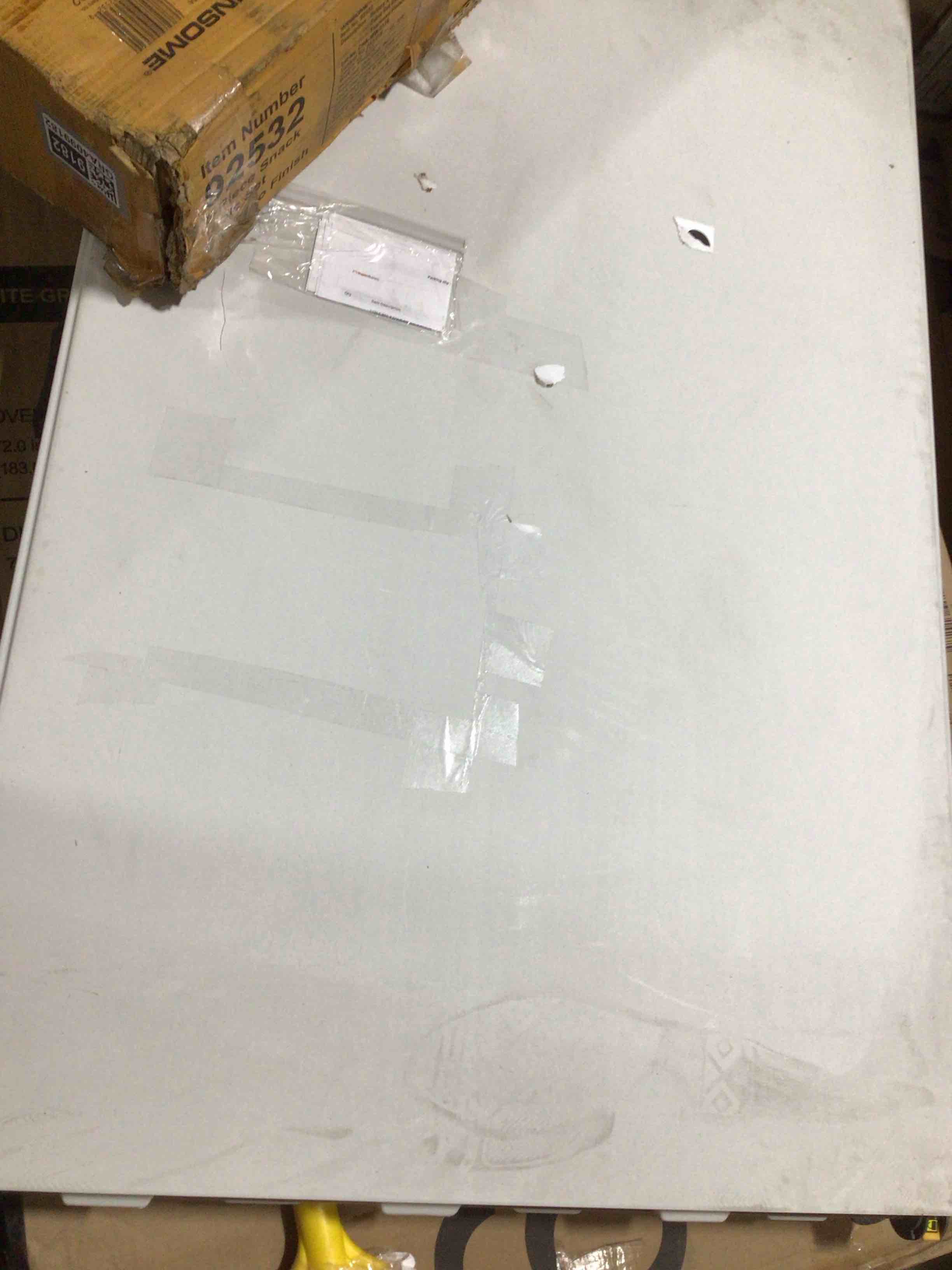 Condition photo showing New/Like New for Bi-fold folding table (white)
