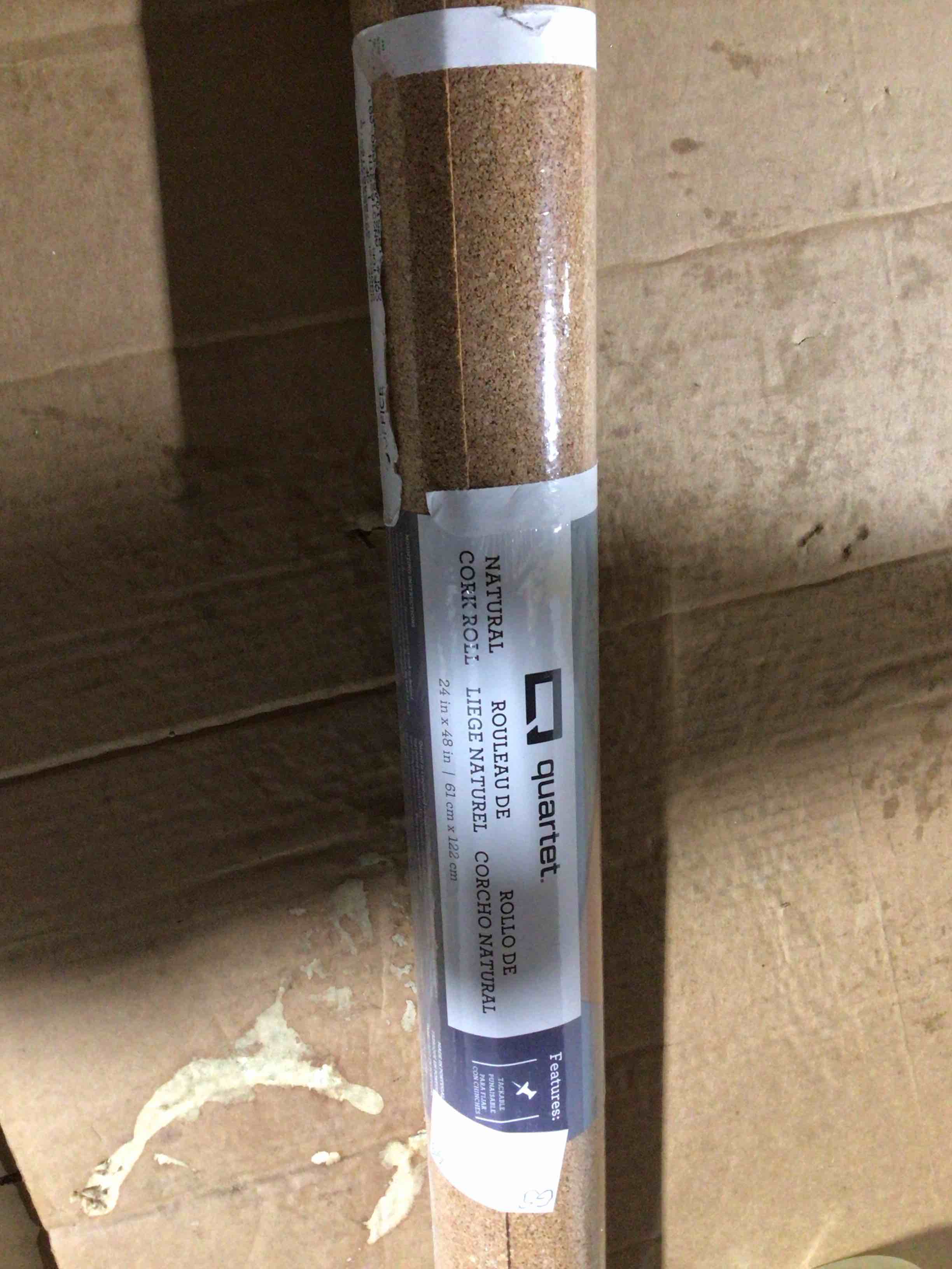 Condition photo showing New/Like New for natural cork roll 24in X 48in/ 61cm x 122cm 