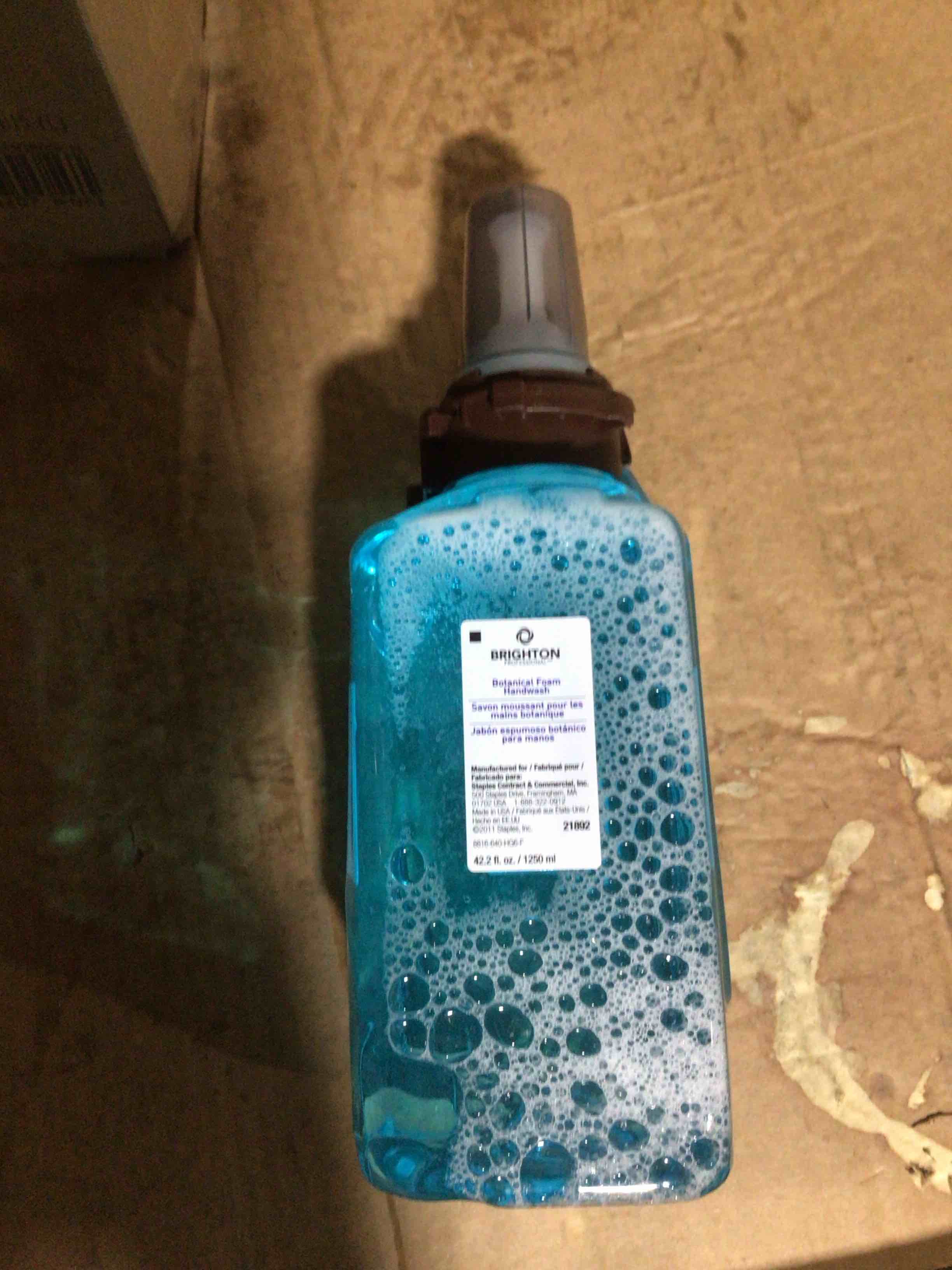 Condition photo showing New/Like New for BRIGHTON botanical foam handwash