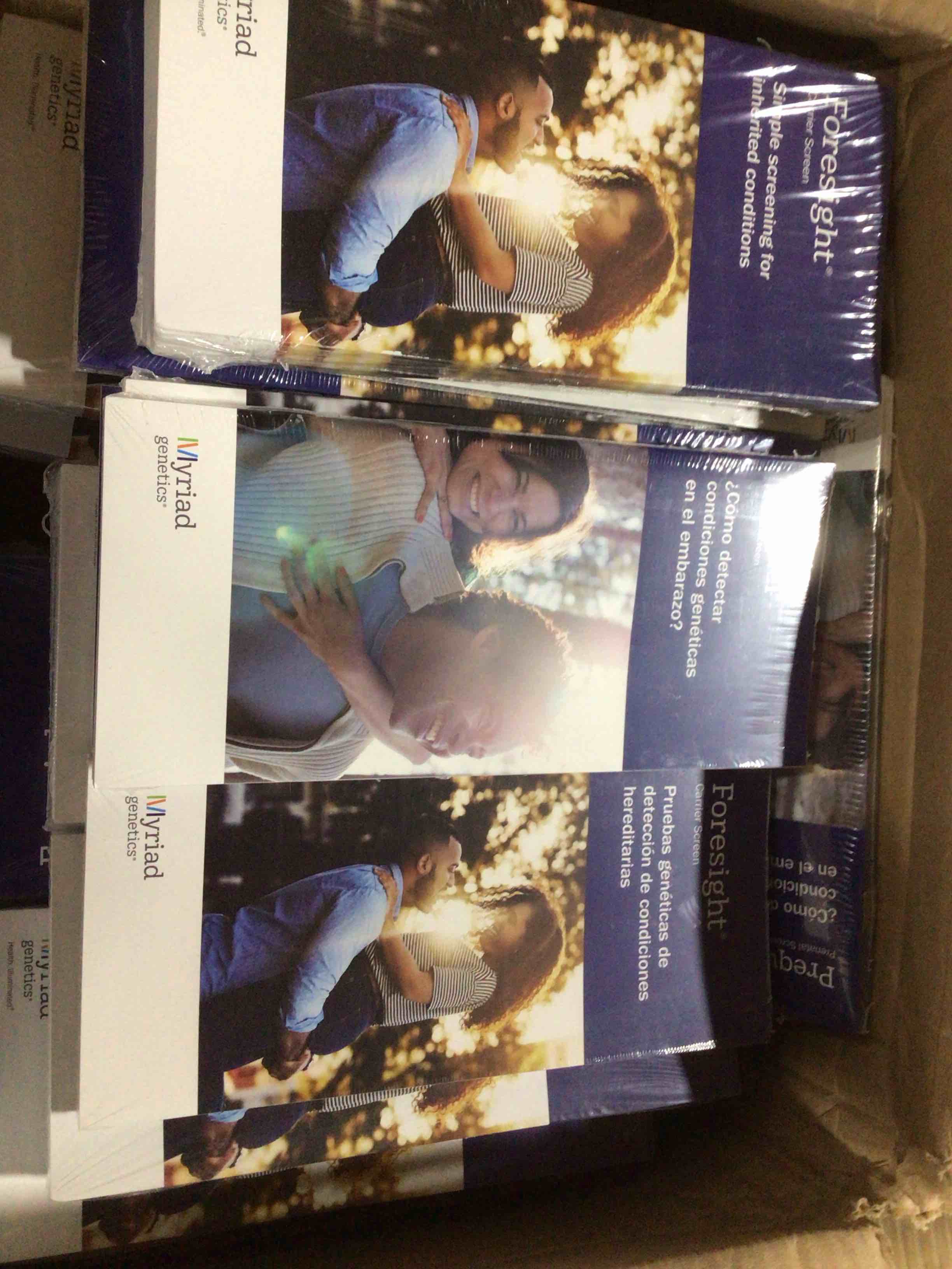 Condition photo showing New/Like New for brochures for prenatal genetic screening services 