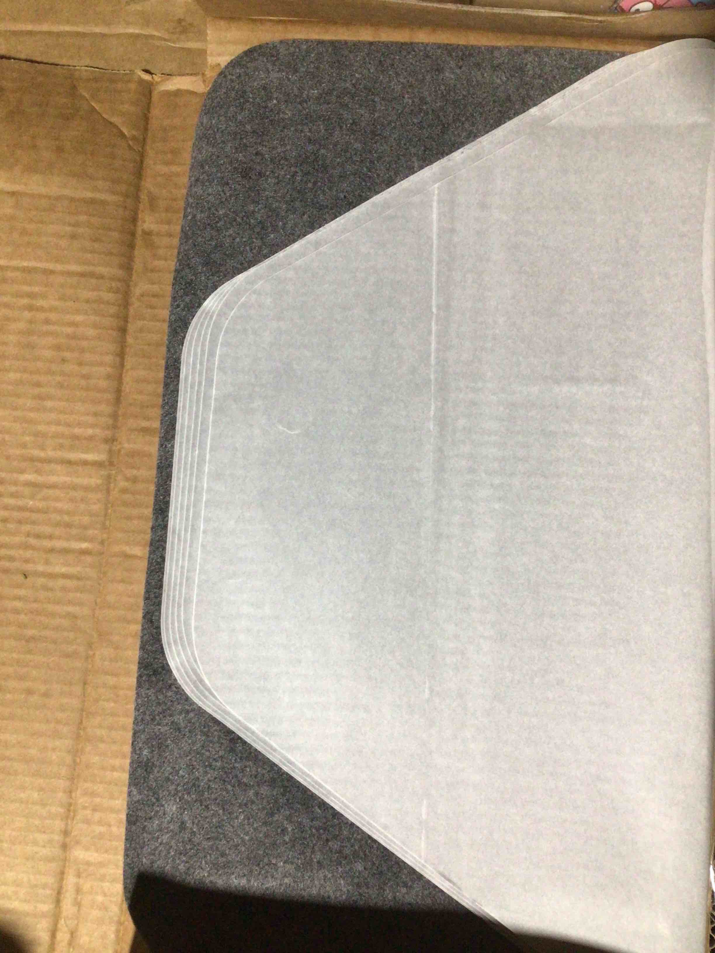 Condition photo showing New/Like New for Komodo urinal mat (gray/black) 6 per case 