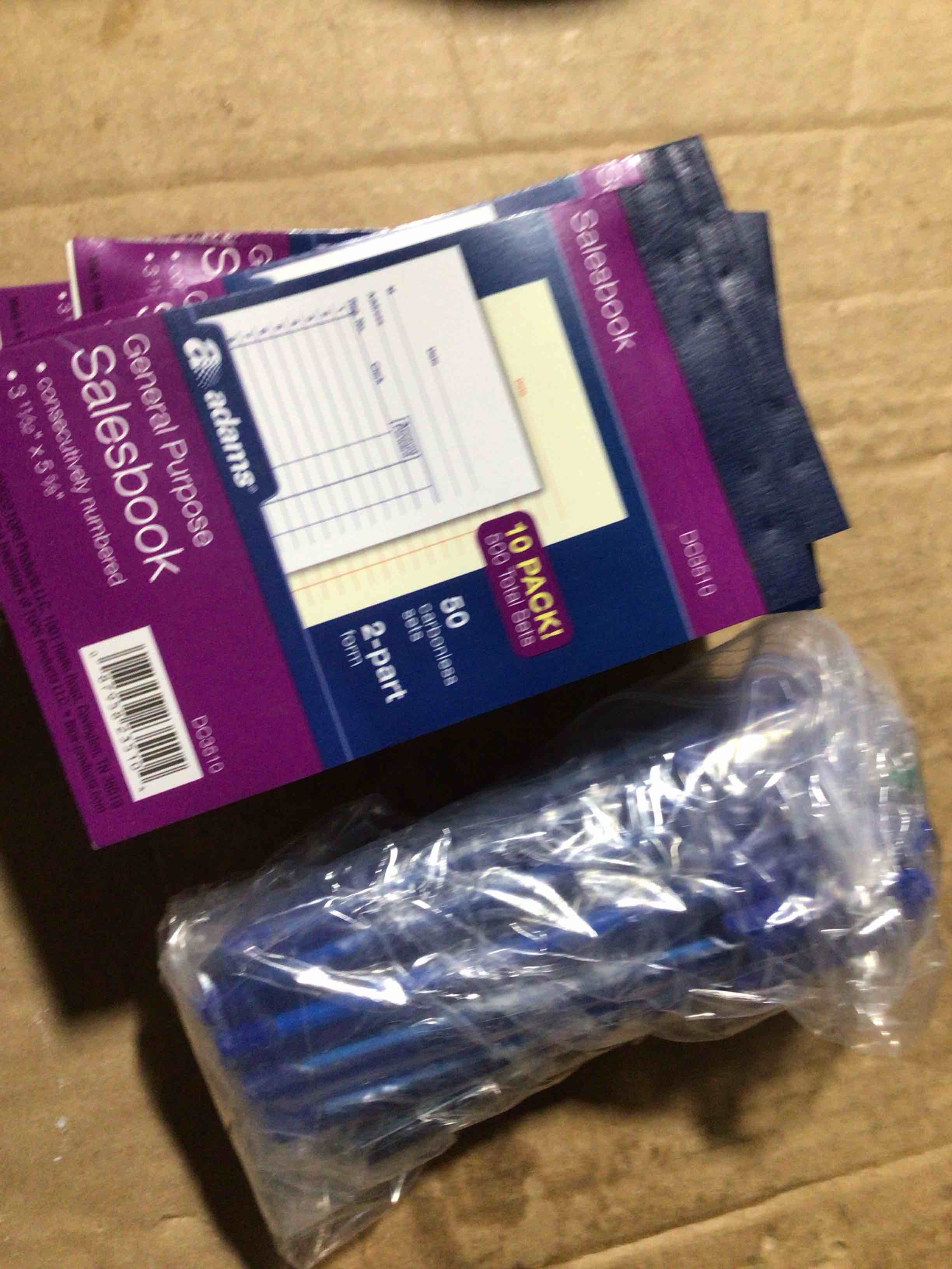 Condition photo showing New/Like New for sales book  general purpose & pack of pencils, 6 books